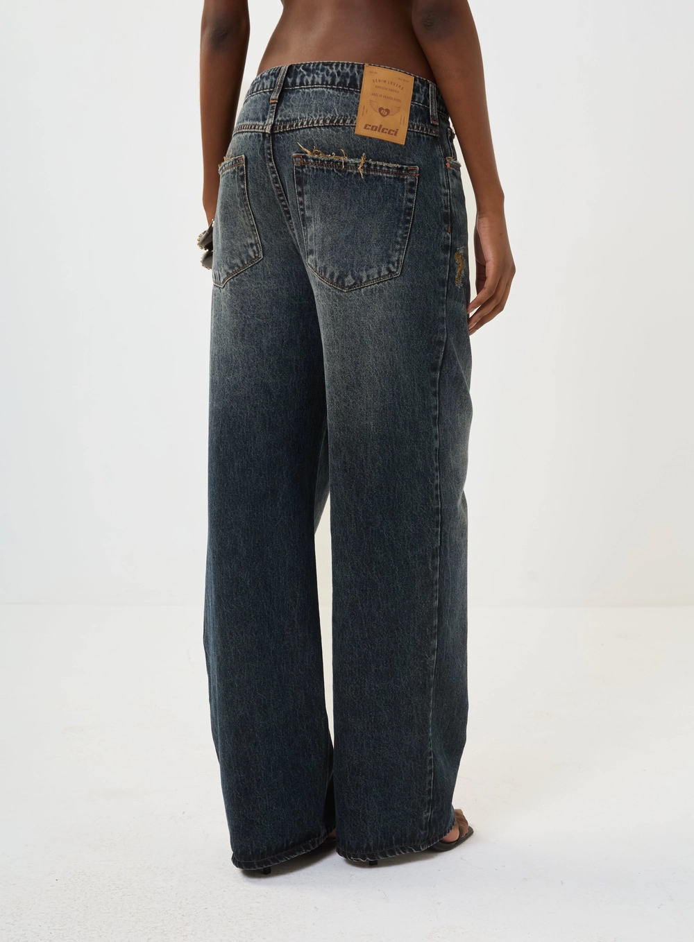 Calça Jeans Wide Leg Denim Lovers Índigo