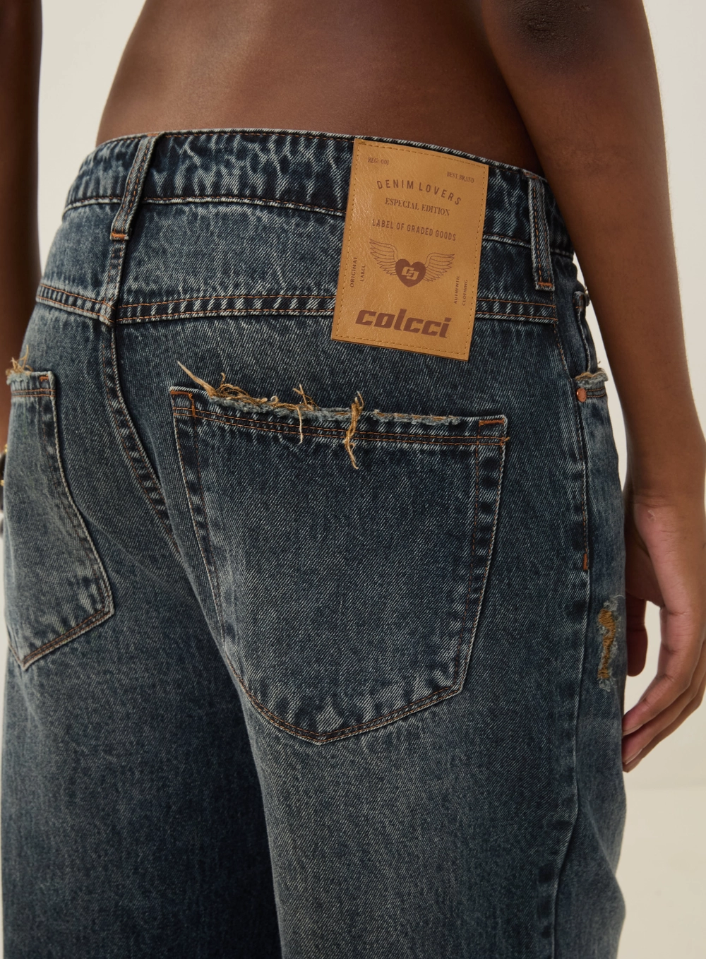 Calça Jeans Wide Leg Denim Lovers Índigo