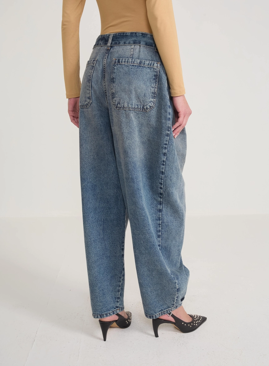 Calça Jeans Barril Com Cinto | Colcci