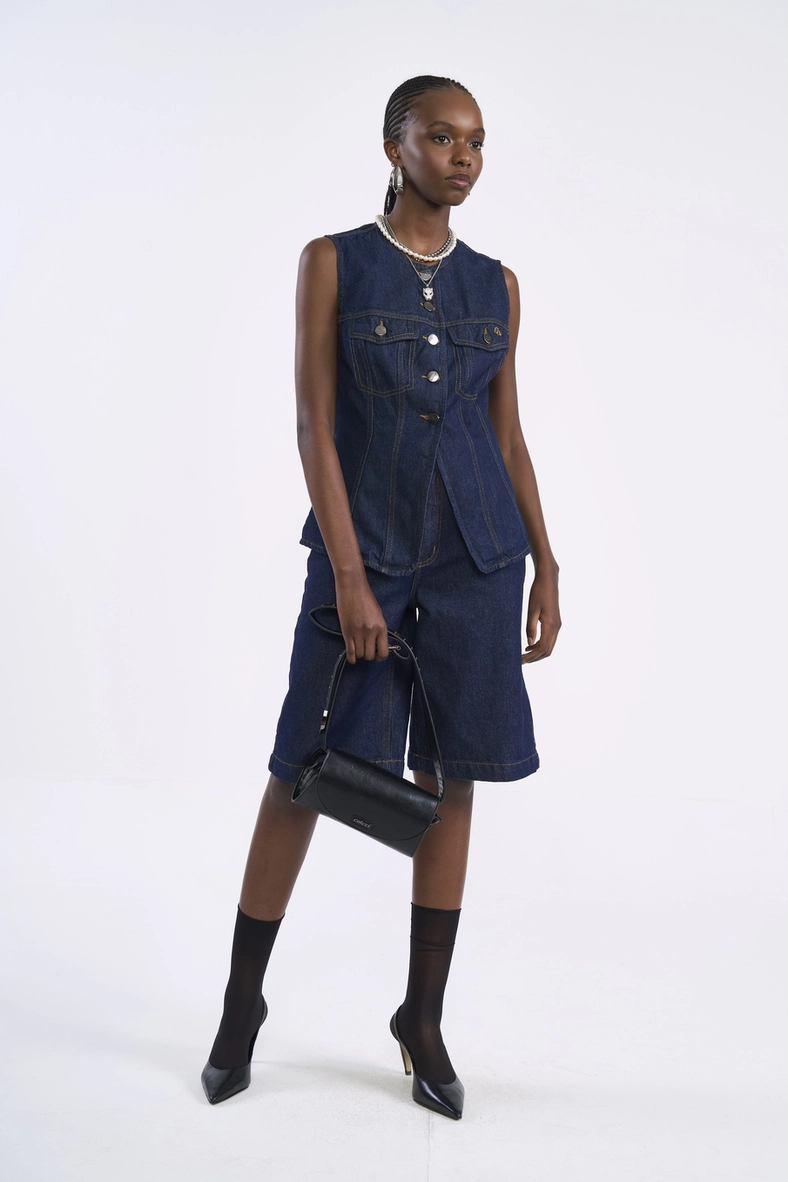 Bermuda Jeans Mom Reta