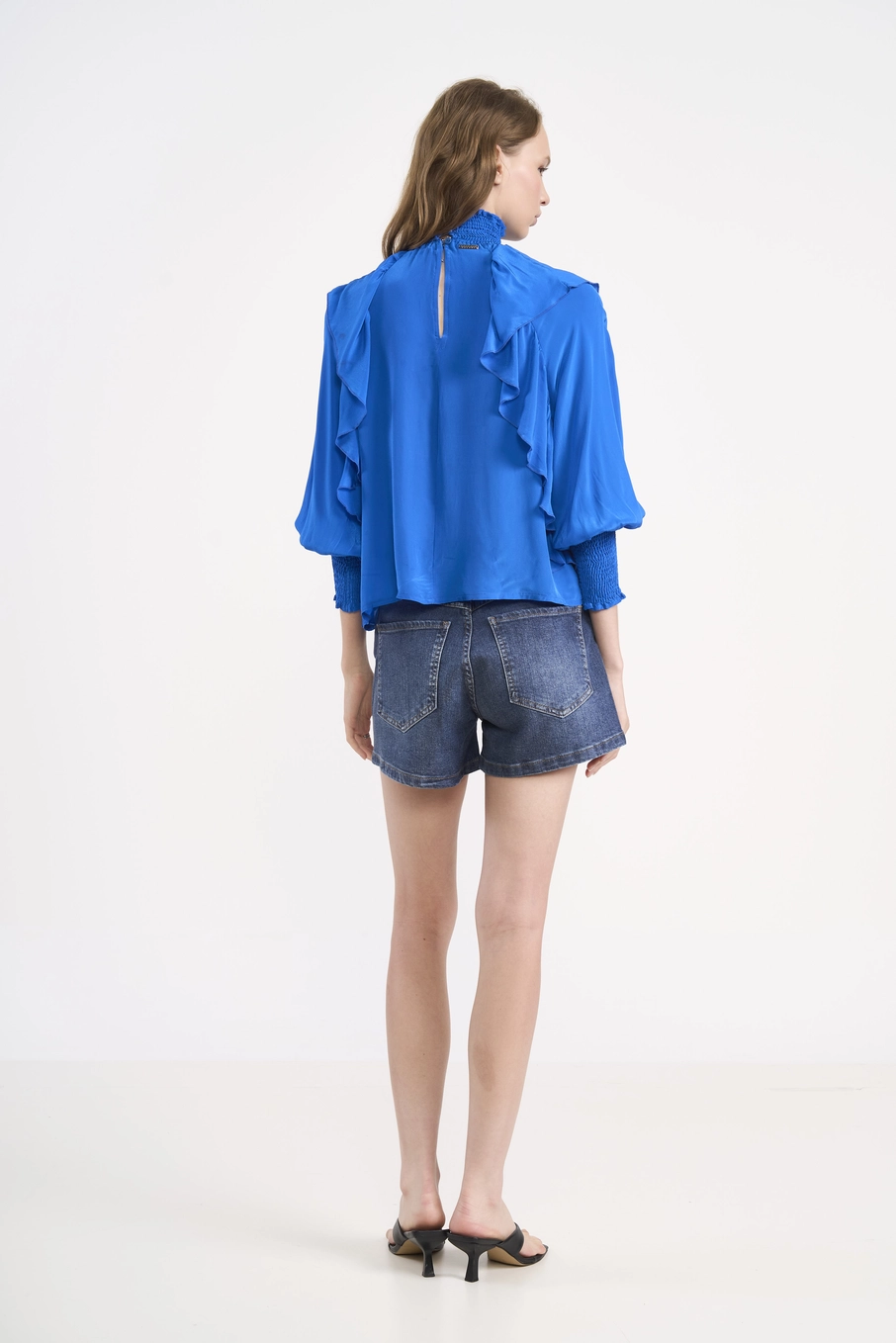 Short Jeans Tay Reto Índigo