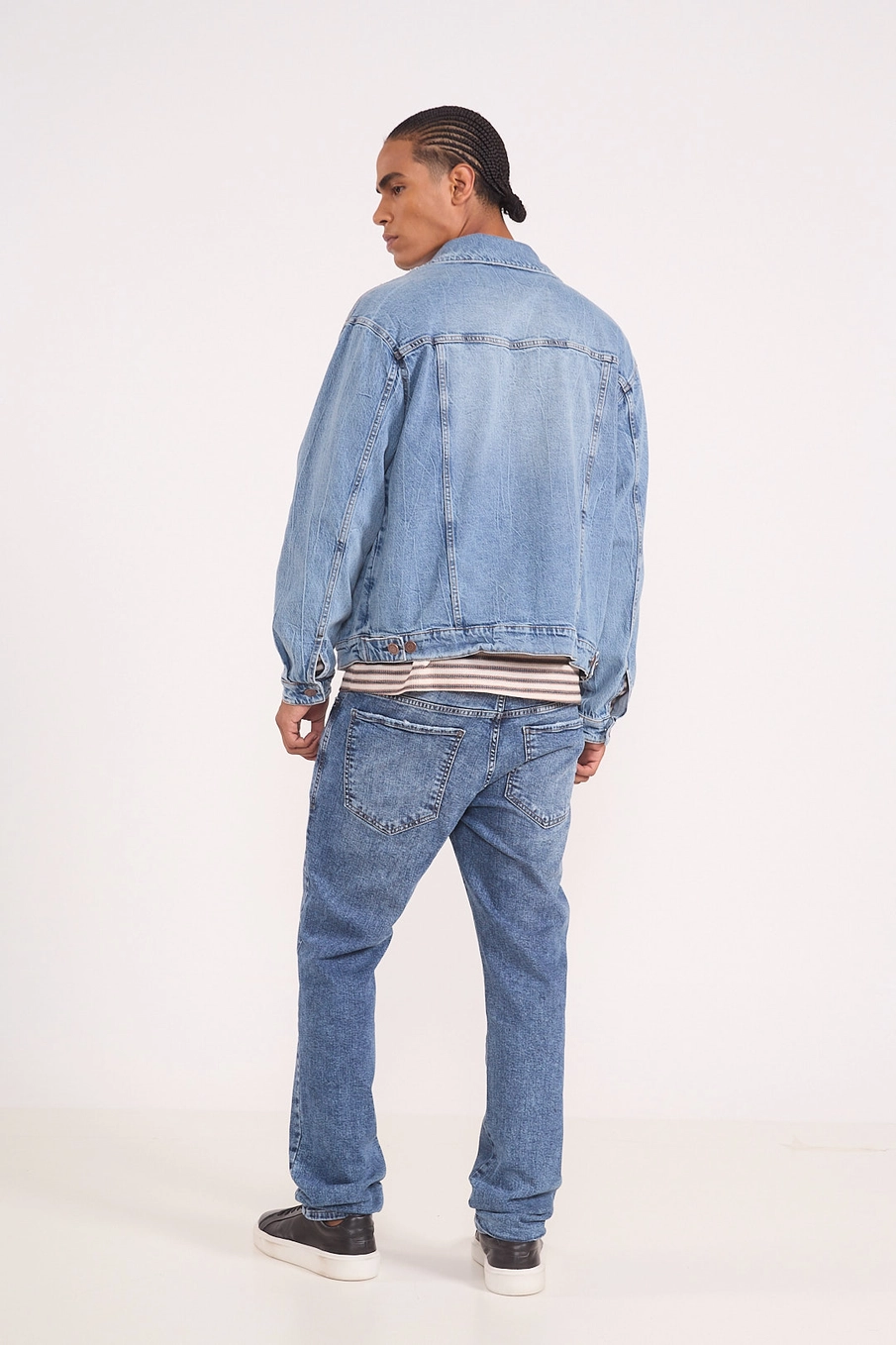 Calça Jeans Masculina Straight Índigo