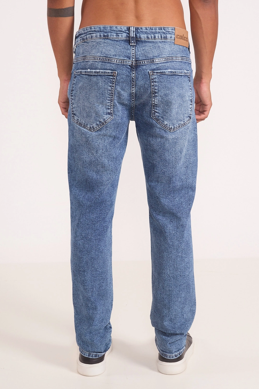 Calça Jeans Masculina Straight Índigo