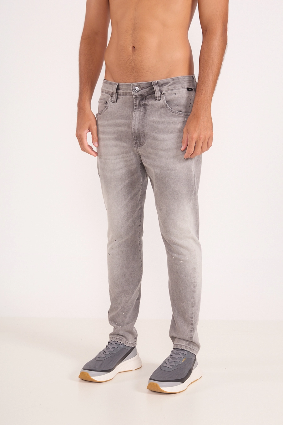 Calça Masculina Jeans Skinny Indigo Preto
