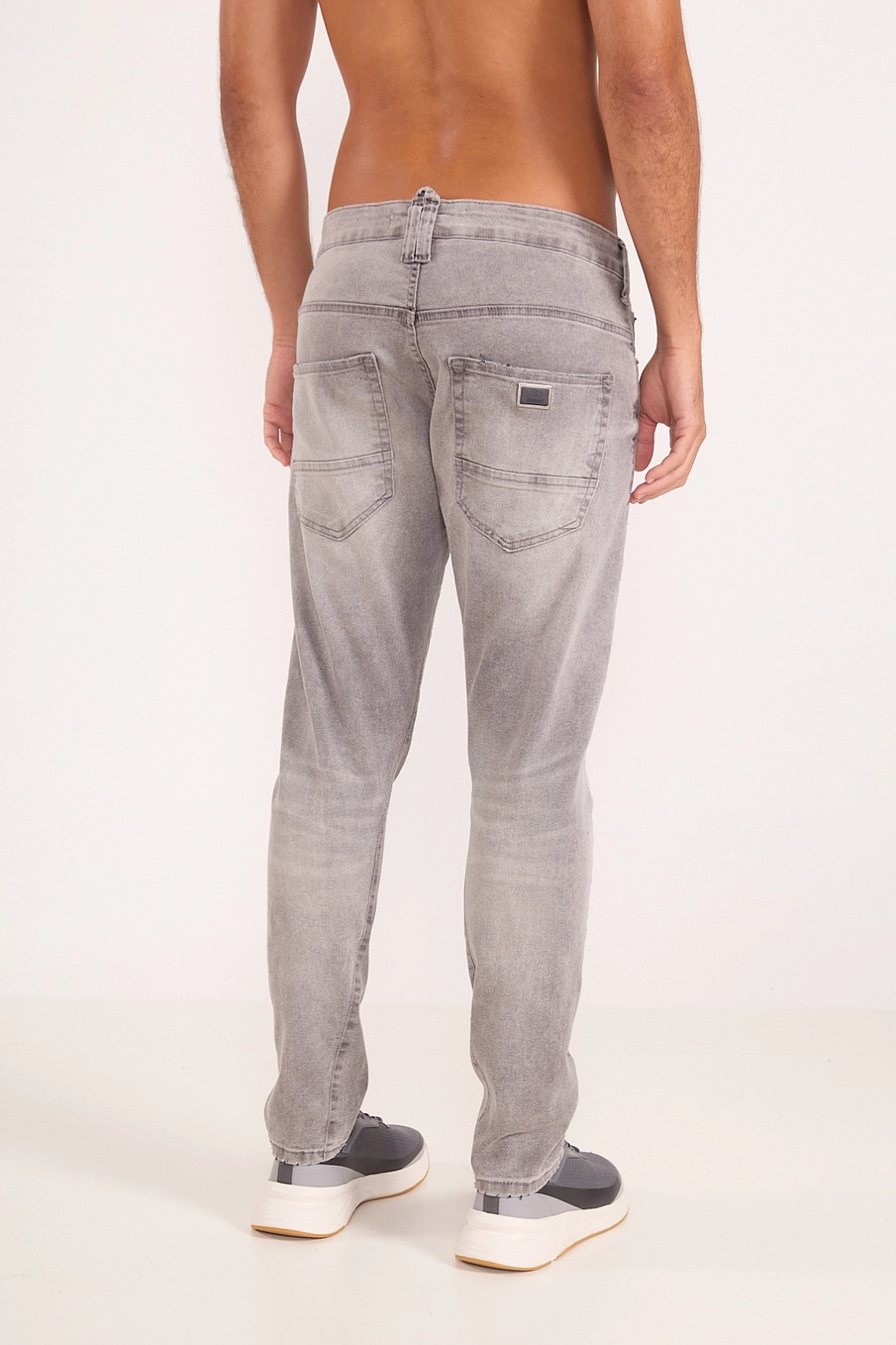 Calça Masculina Jeans Skinny Indigo Preto