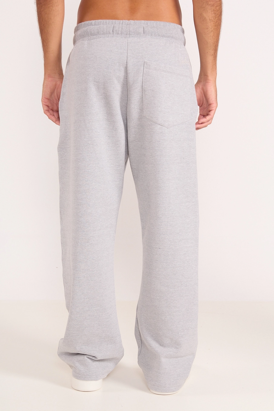 Calça Moletom Masculina Relaxed Cinza