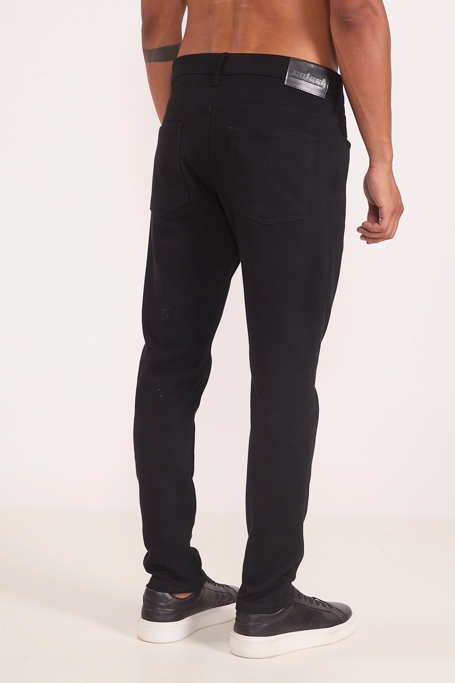Calça Masculina Slim Fit Black Preto