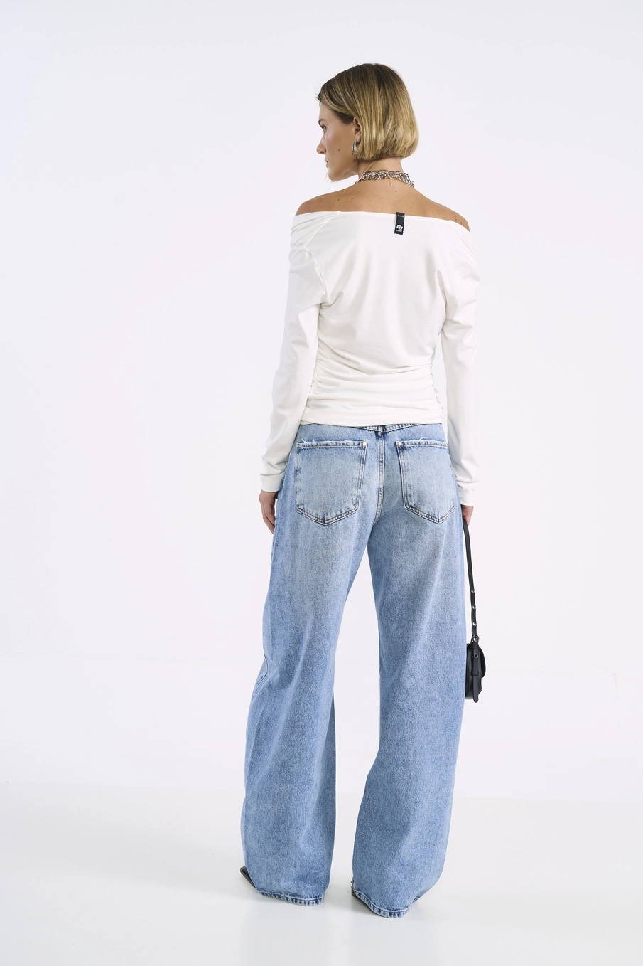 Calça Feminina Jeans Barril Índigo