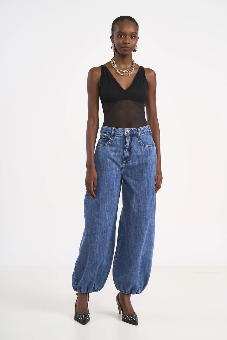 Calça Jeans Balloon