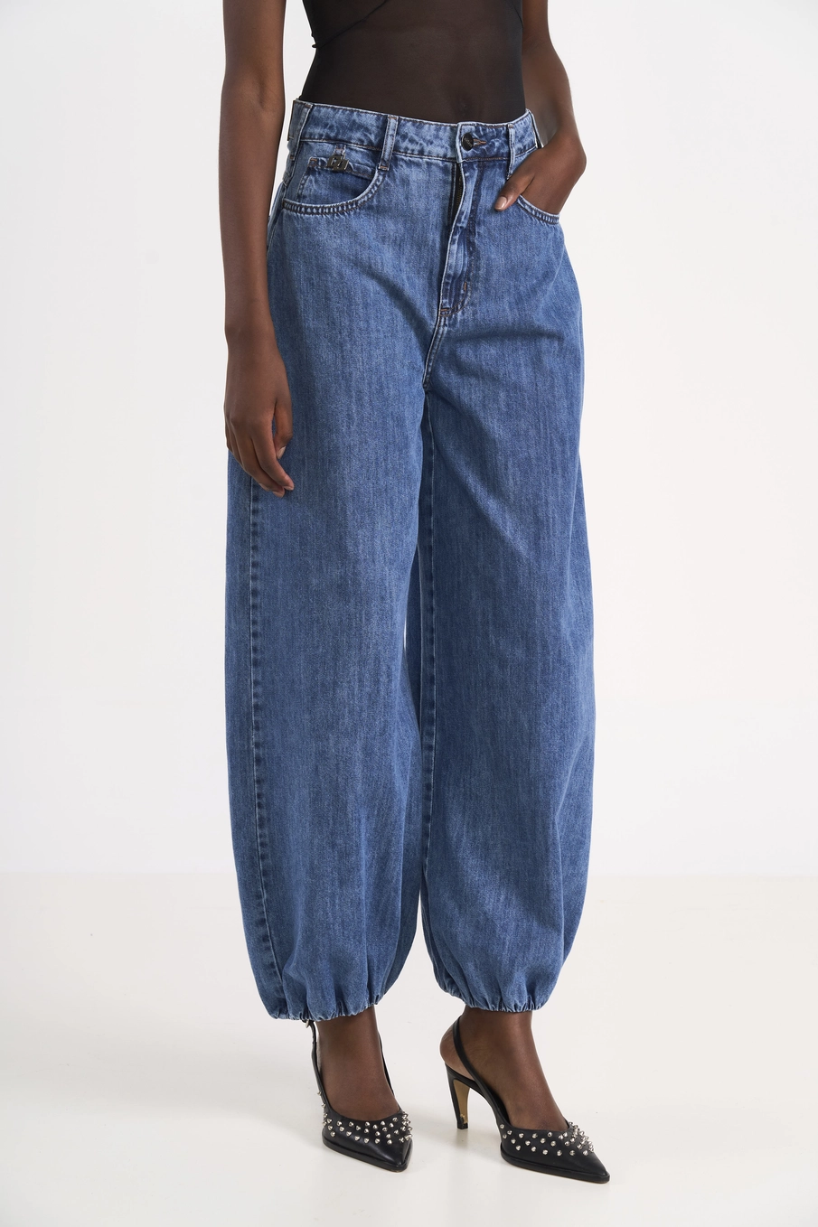 Calça Jeans Balloon Índigo