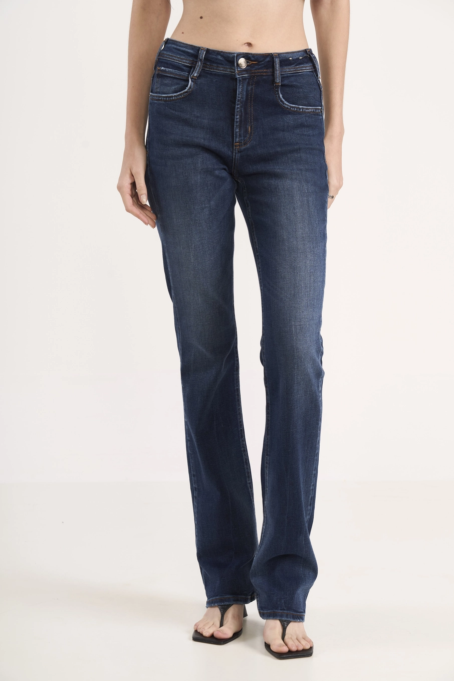 Calça Jeans Bia Reta Índigo