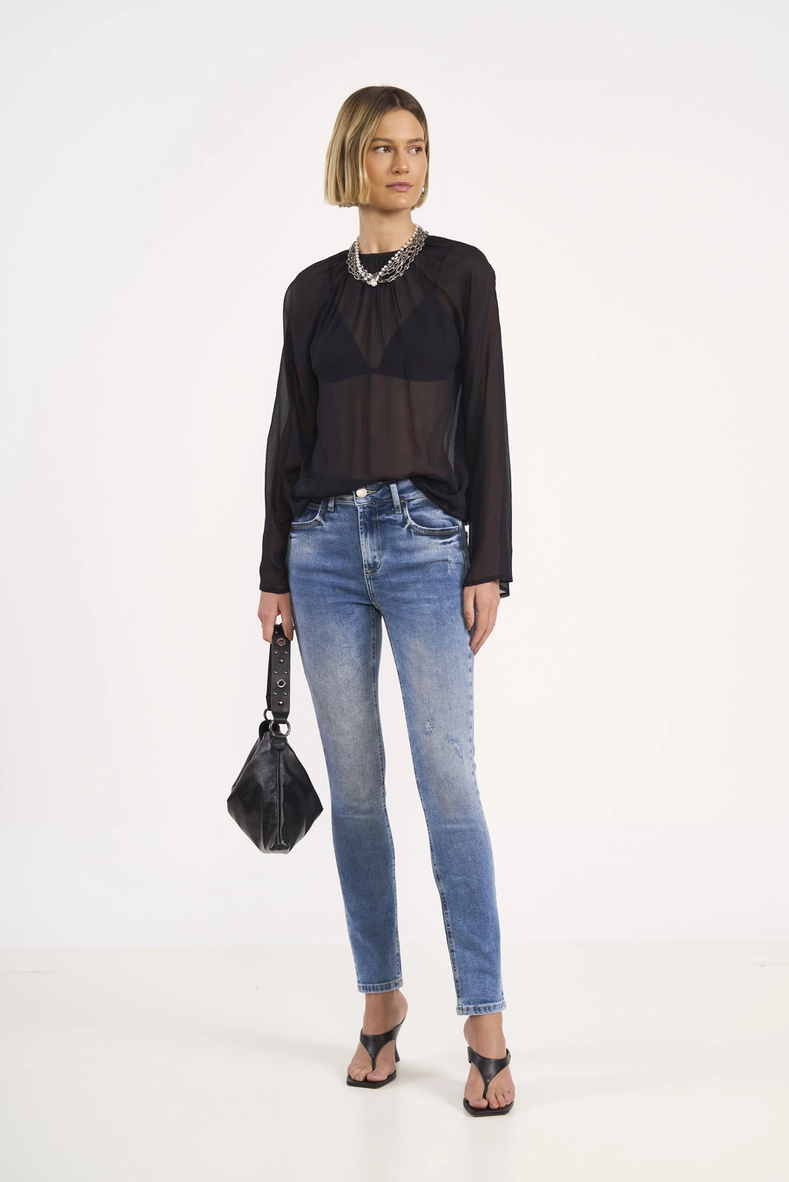 Calça Jeans Skinny