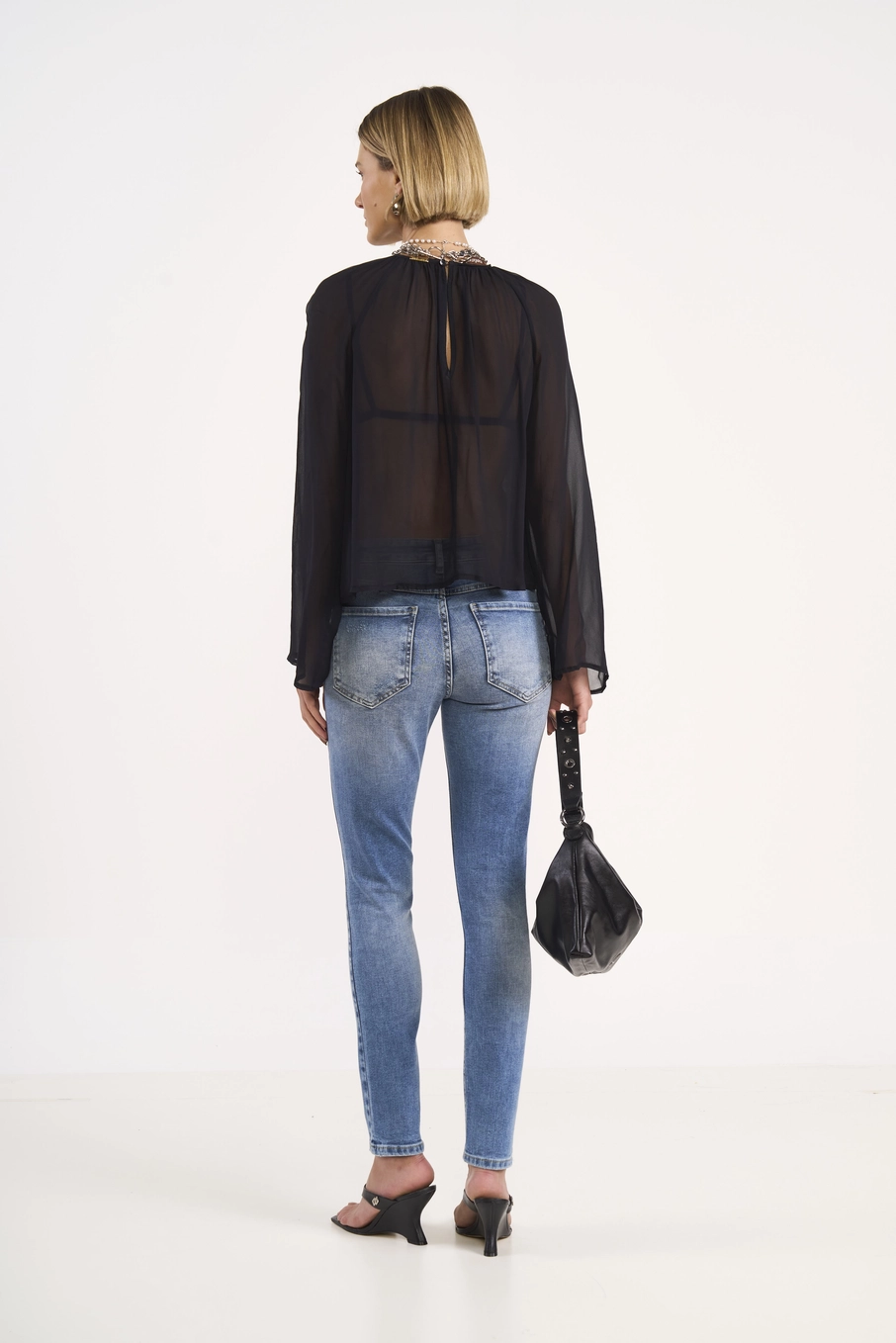 Calça Jeans Skinny Índigo