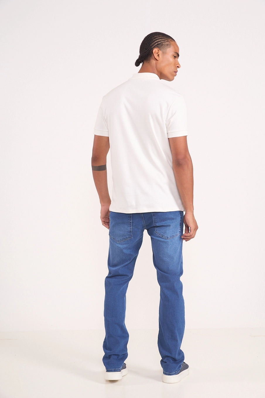 Camisa Polo Masculina Minimalist Off Shell