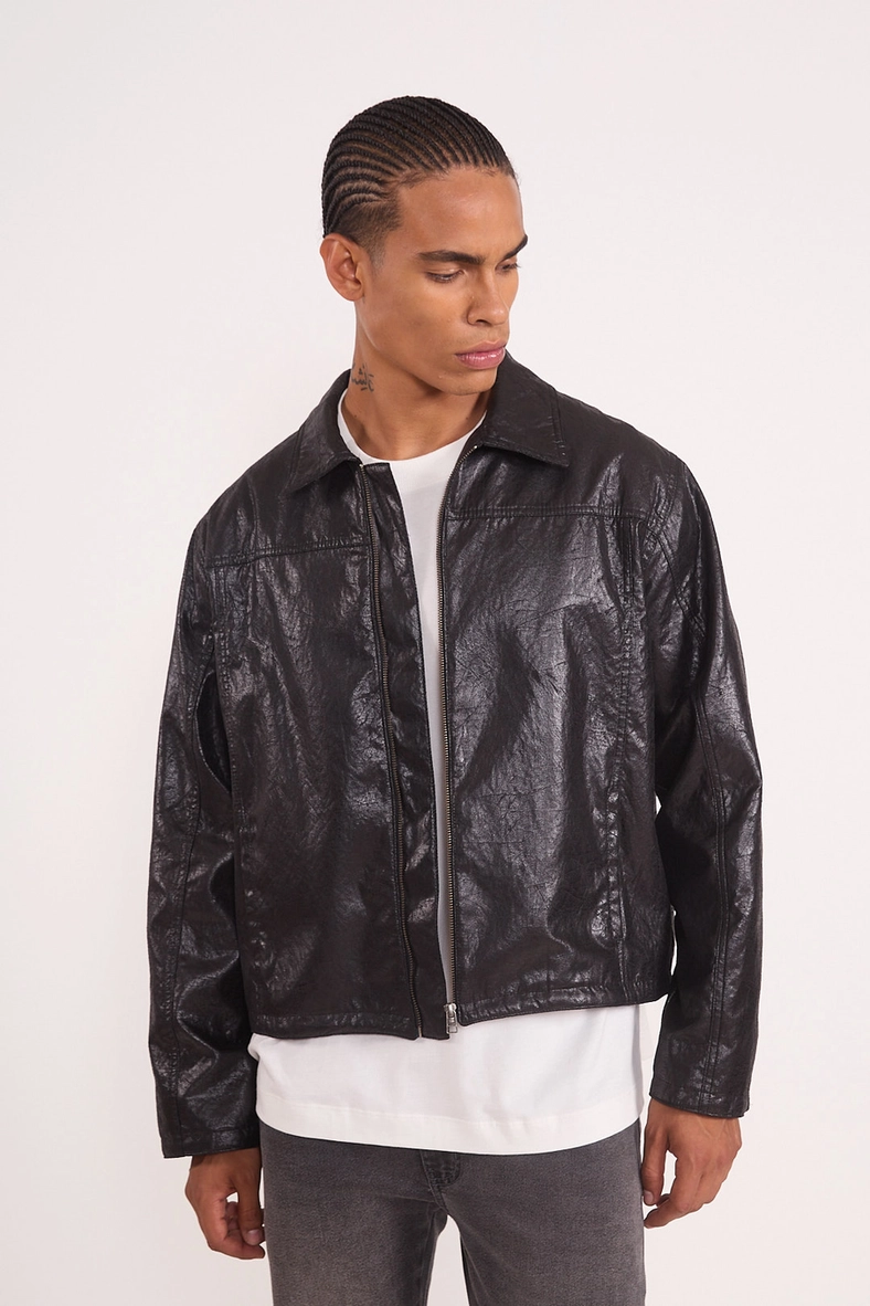 Jaqueta Masculina Comfort Em Pu