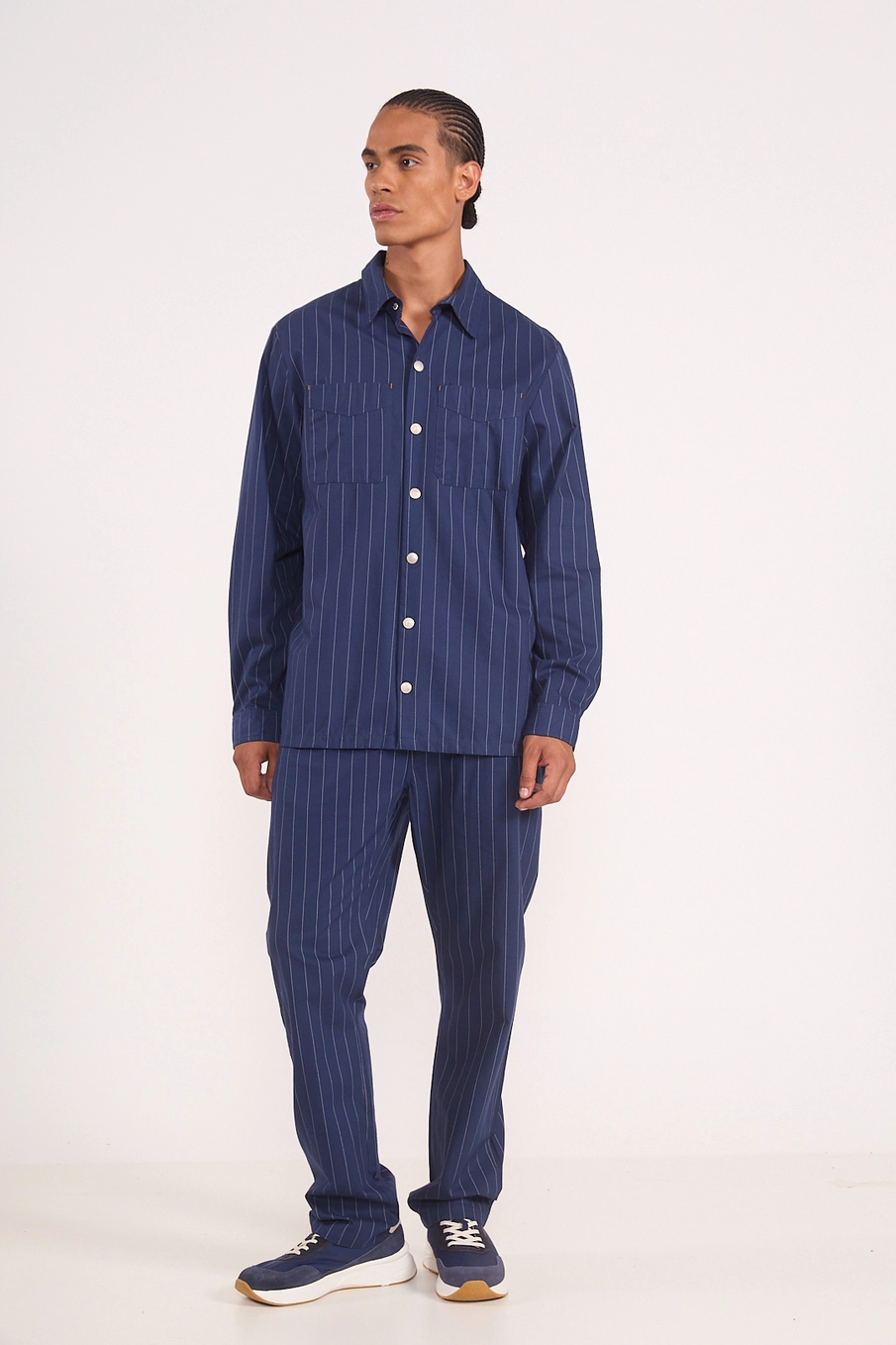 Jaqueta Masculina Risca De Giz Estampados