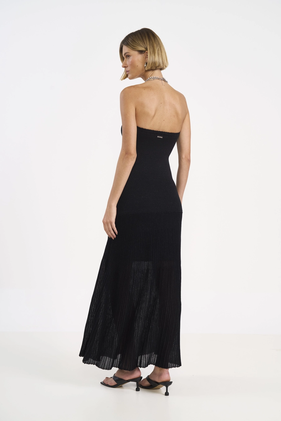 Vestido Tricot Tomara Que Caia Preto