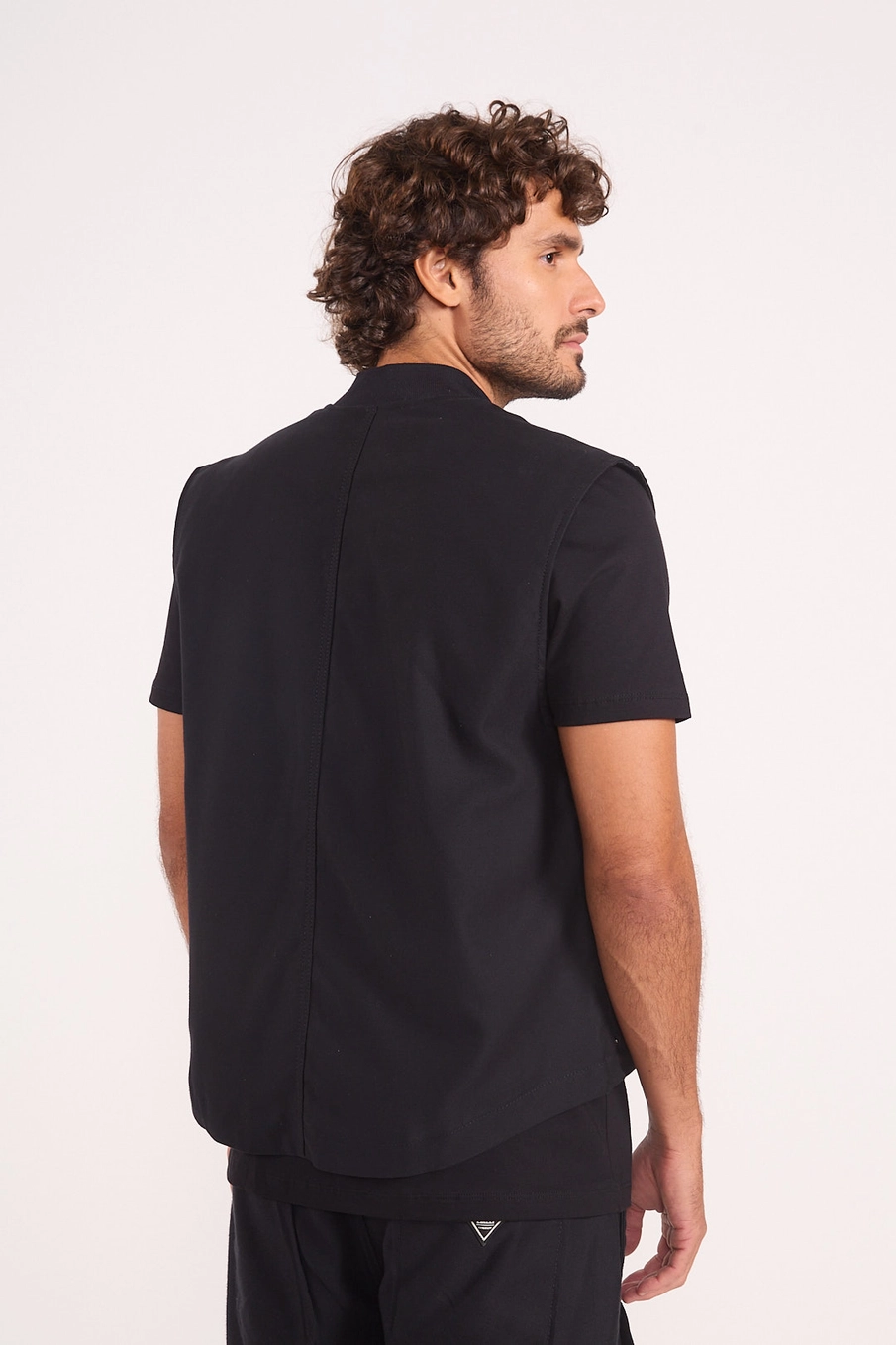 Colete Masculino Utilitário Preto
