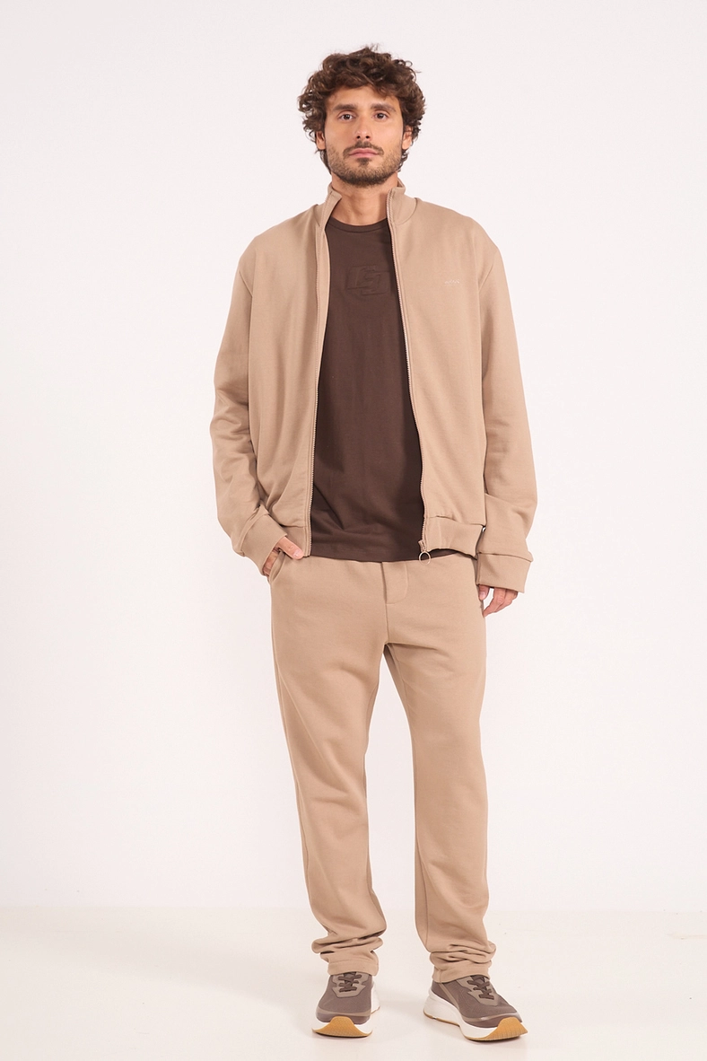 Calça Jogger Moletom Cós Com Elástico