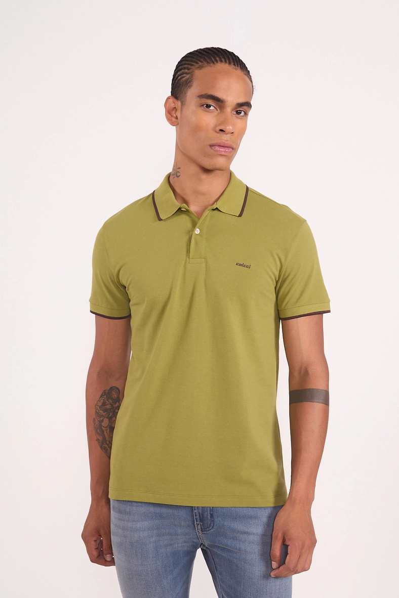 Polo Masculina Piquet