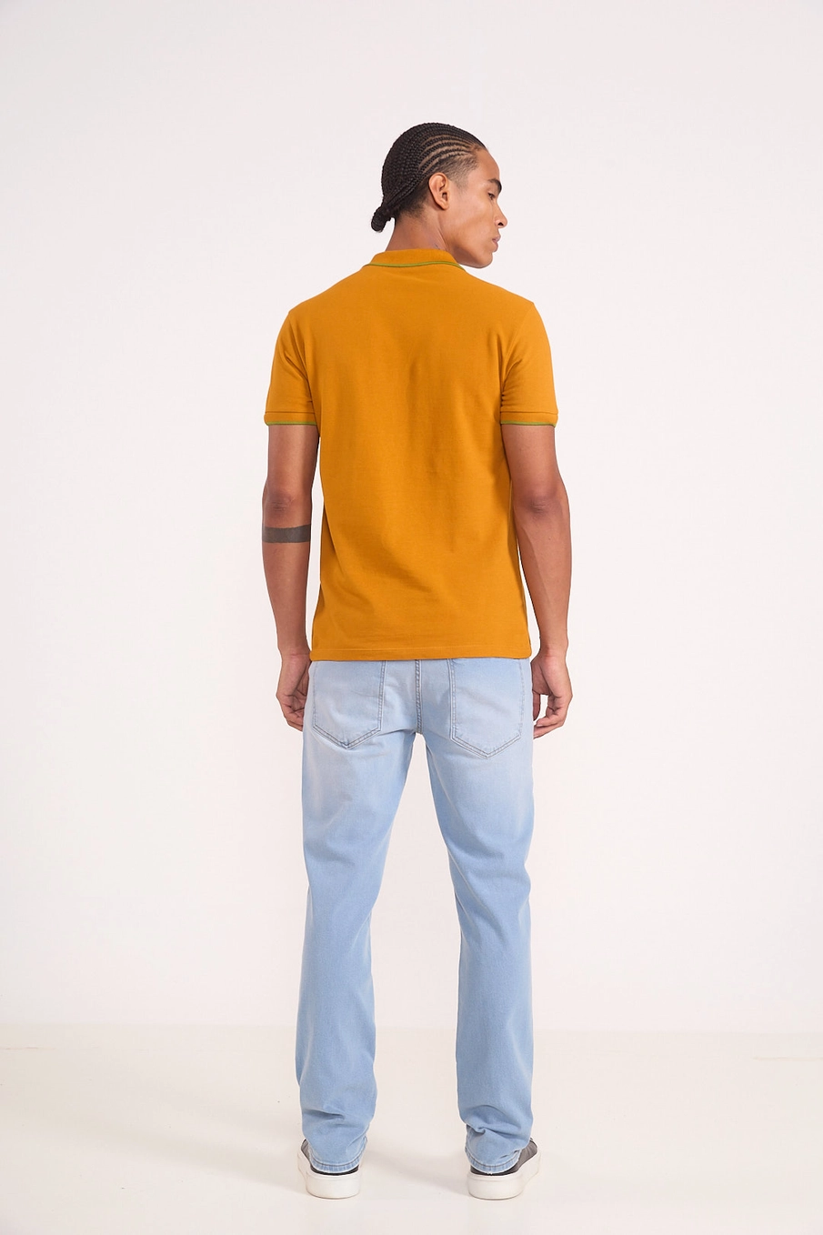 Polo Piquet Premium Amarelo