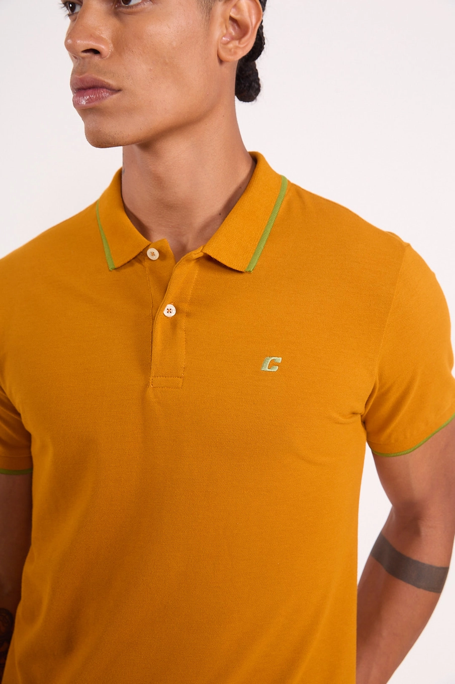 Polo Piquet Premium Amarelo