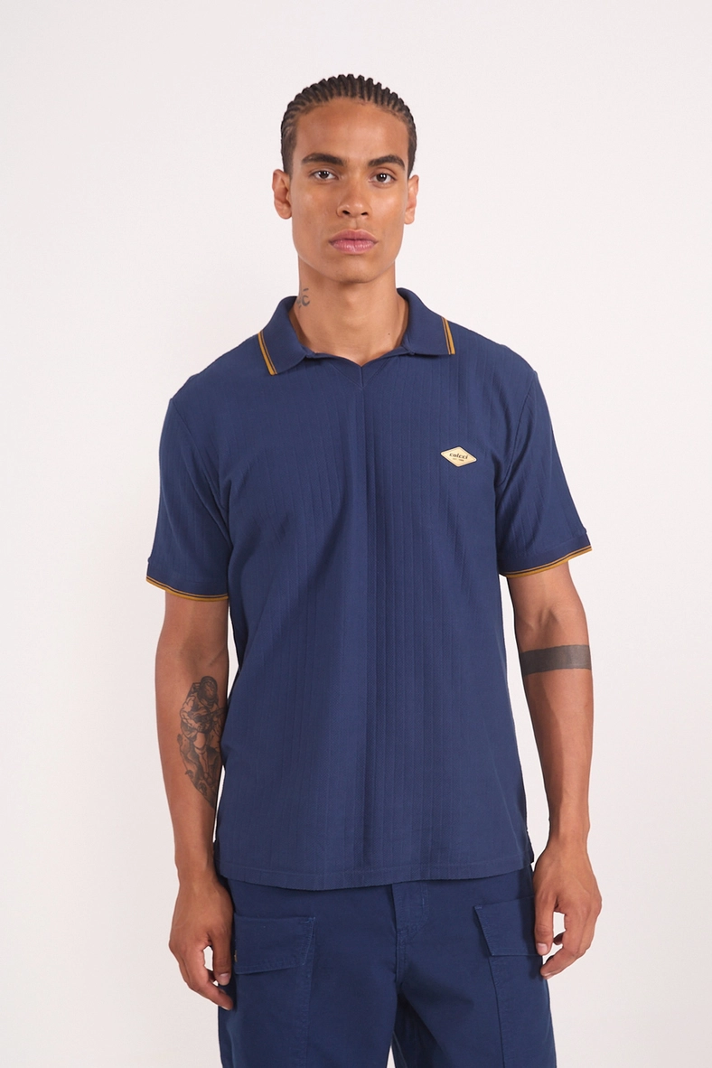 Camisa Polo De Algodão Canela