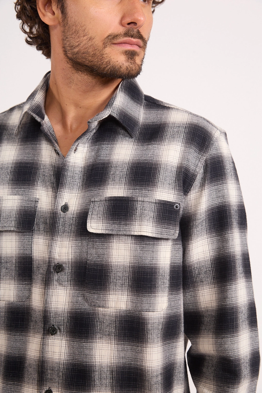 Camisa Xadrez Em Algodão Estampados