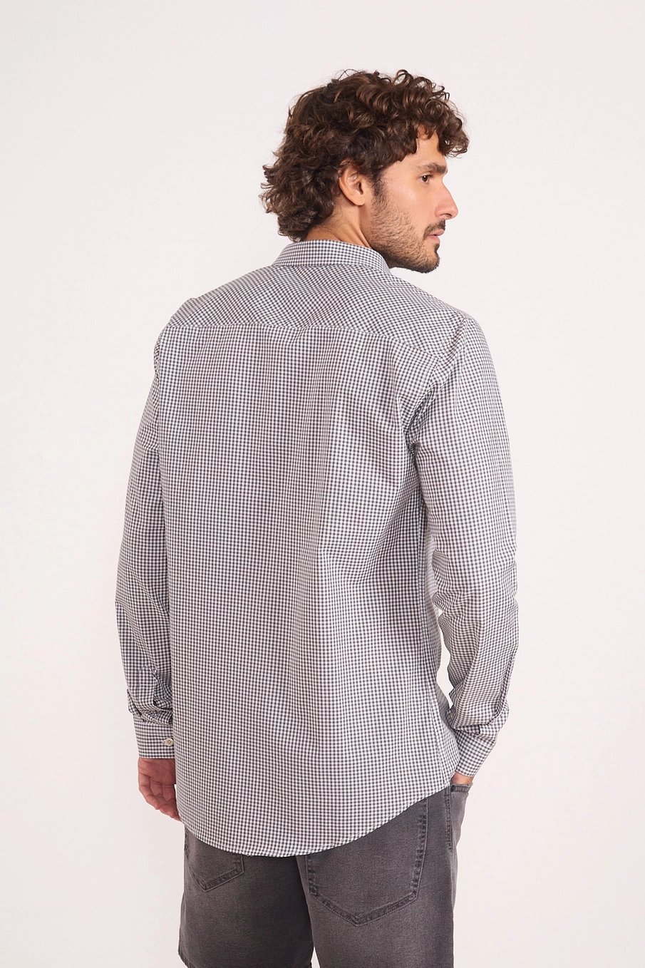 Camisa Masculina Xadrez Estampados