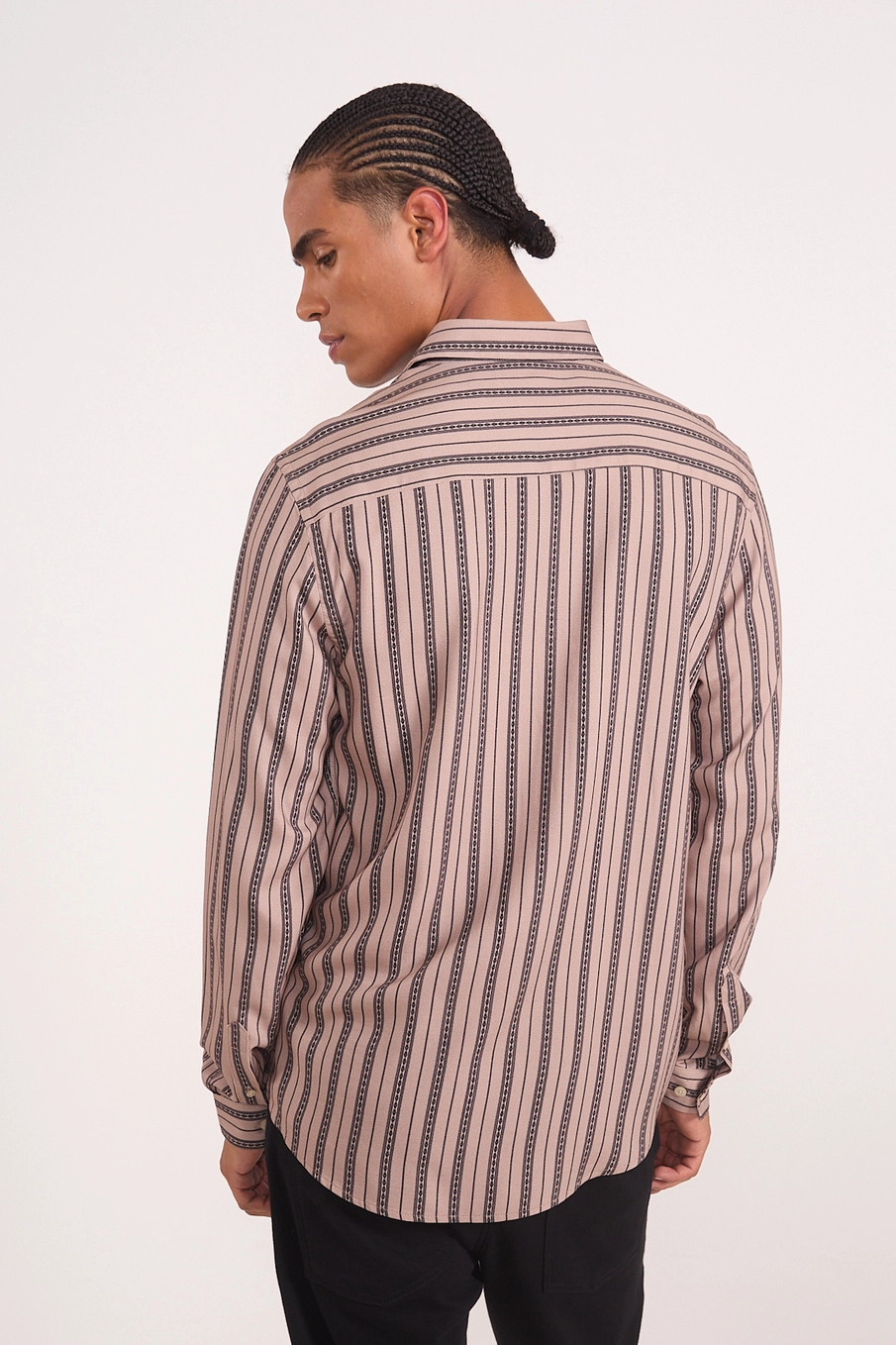 Camisa Masculina Listrada Estampados
