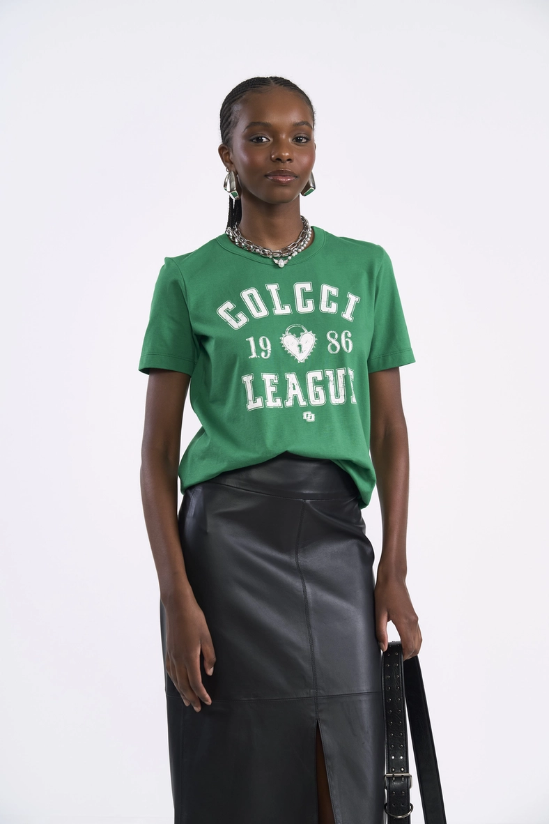 Camiseta Feminina Estampada League