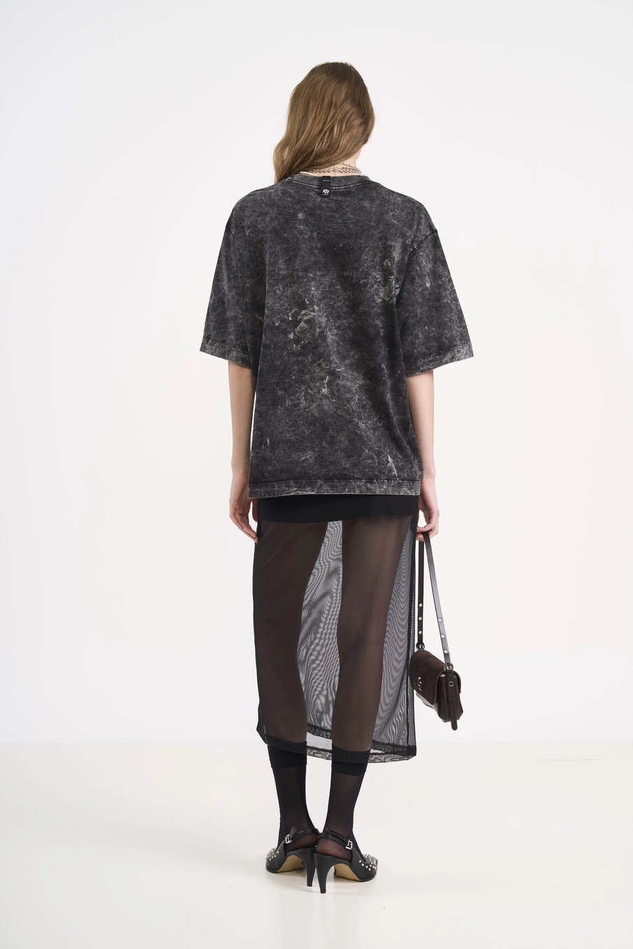 Camiseta Feminina Estampada Tigre Preto