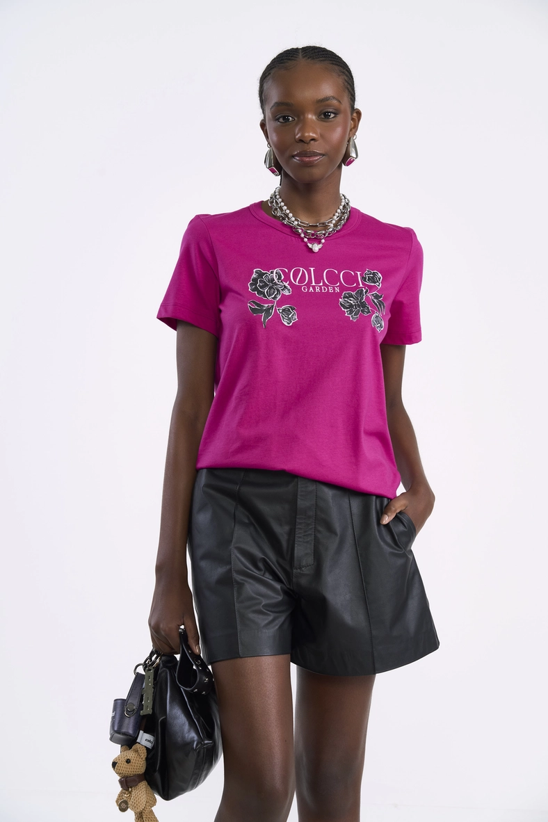 Camiseta Urban Com Estampa Floral