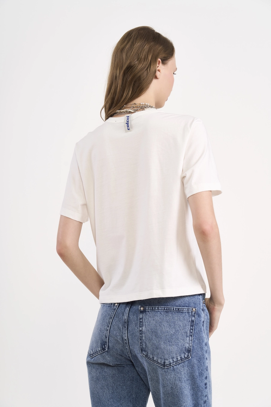 Camiseta Manga Curta Estampada Brasil Core Off Shell