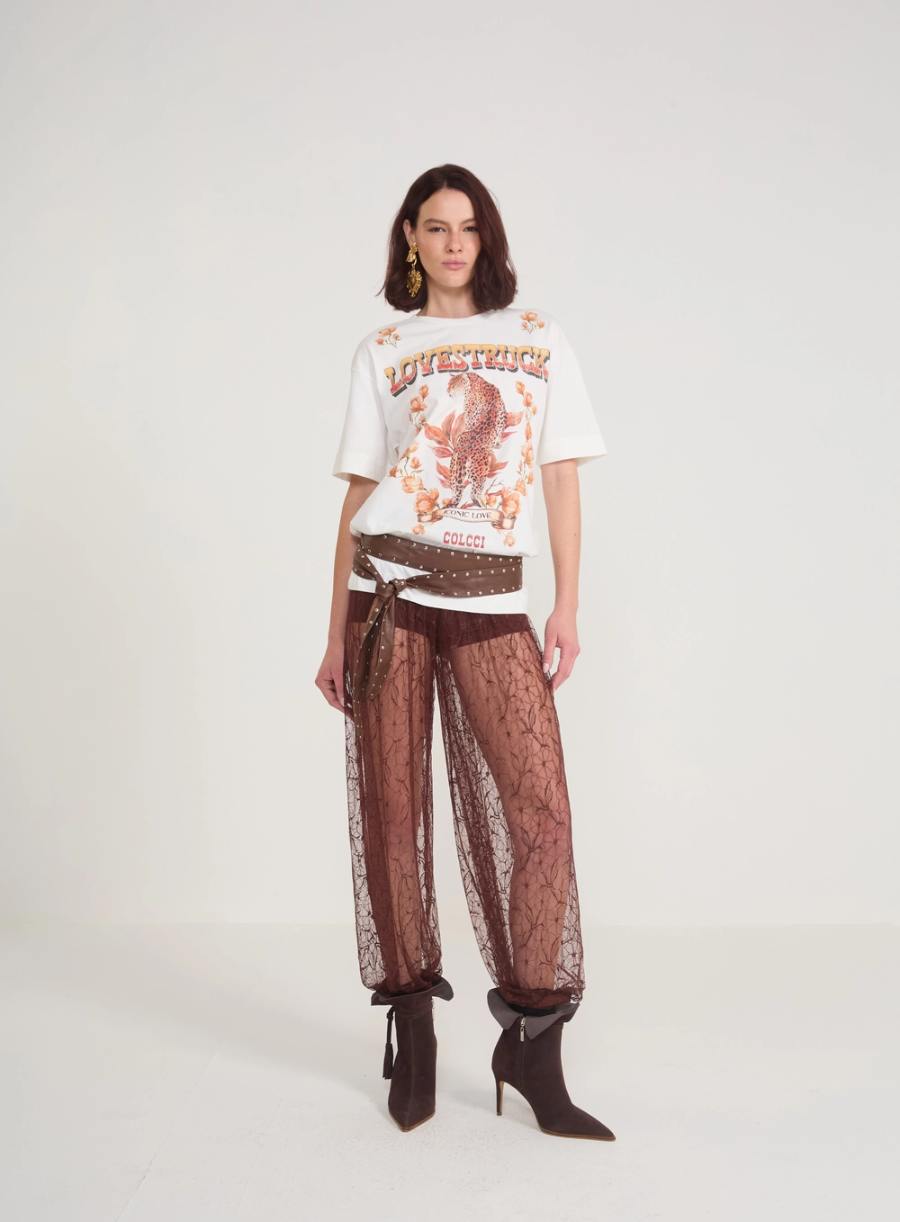 Camiseta Estampada Lovestruck Off Shell