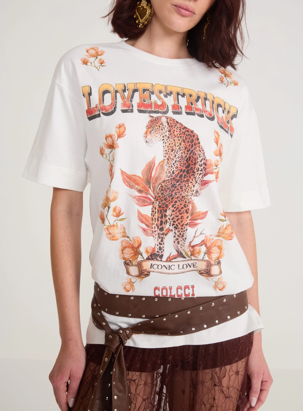 Camiseta Estampada Lovestruck Off Shell