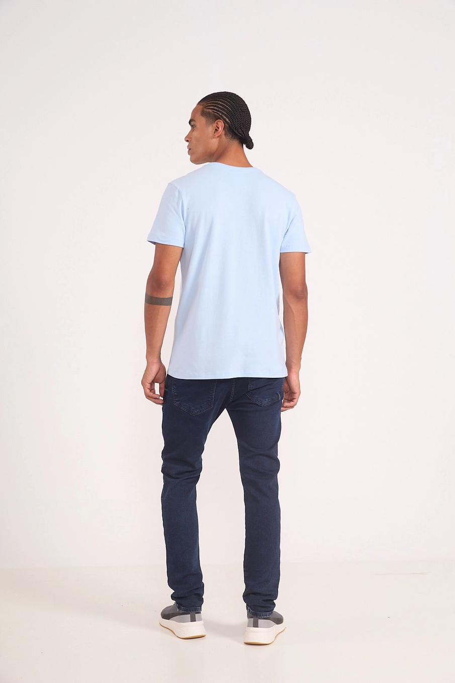 Camiseta Básica Premium Azul