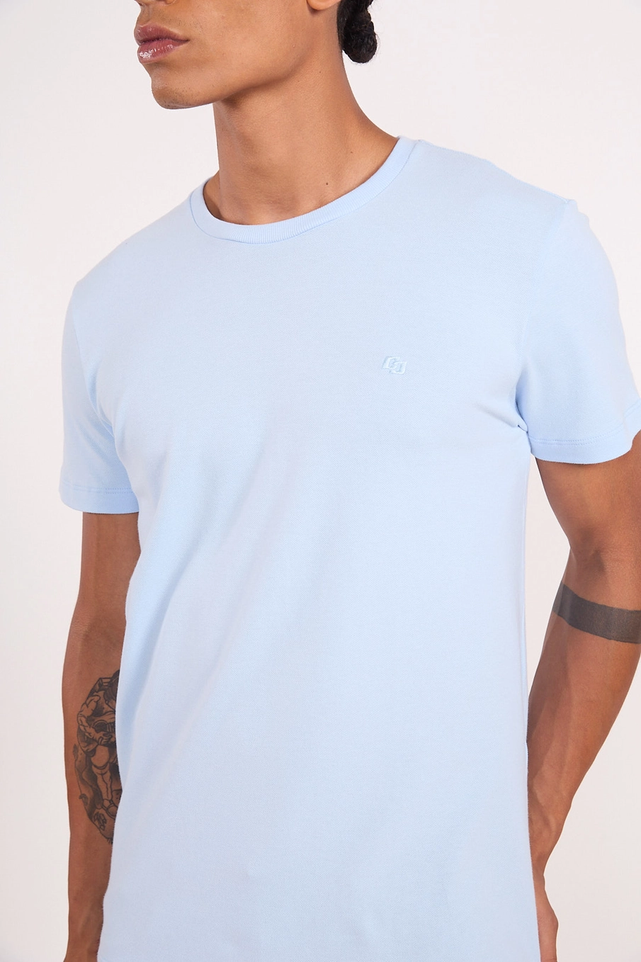 Camiseta Básica Premium Azul