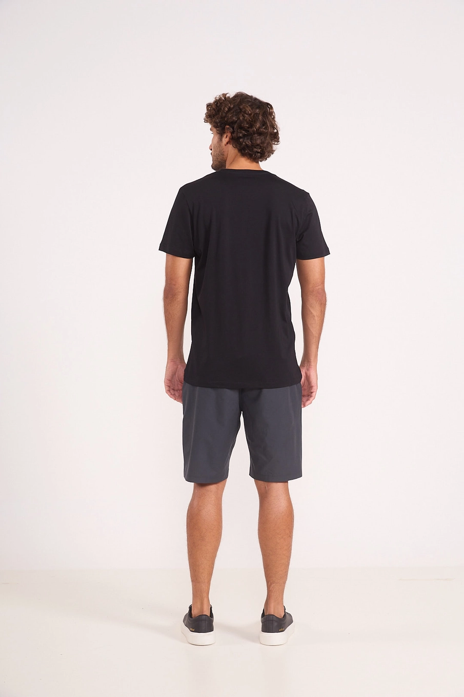 Camiseta Masculina Básica Preto