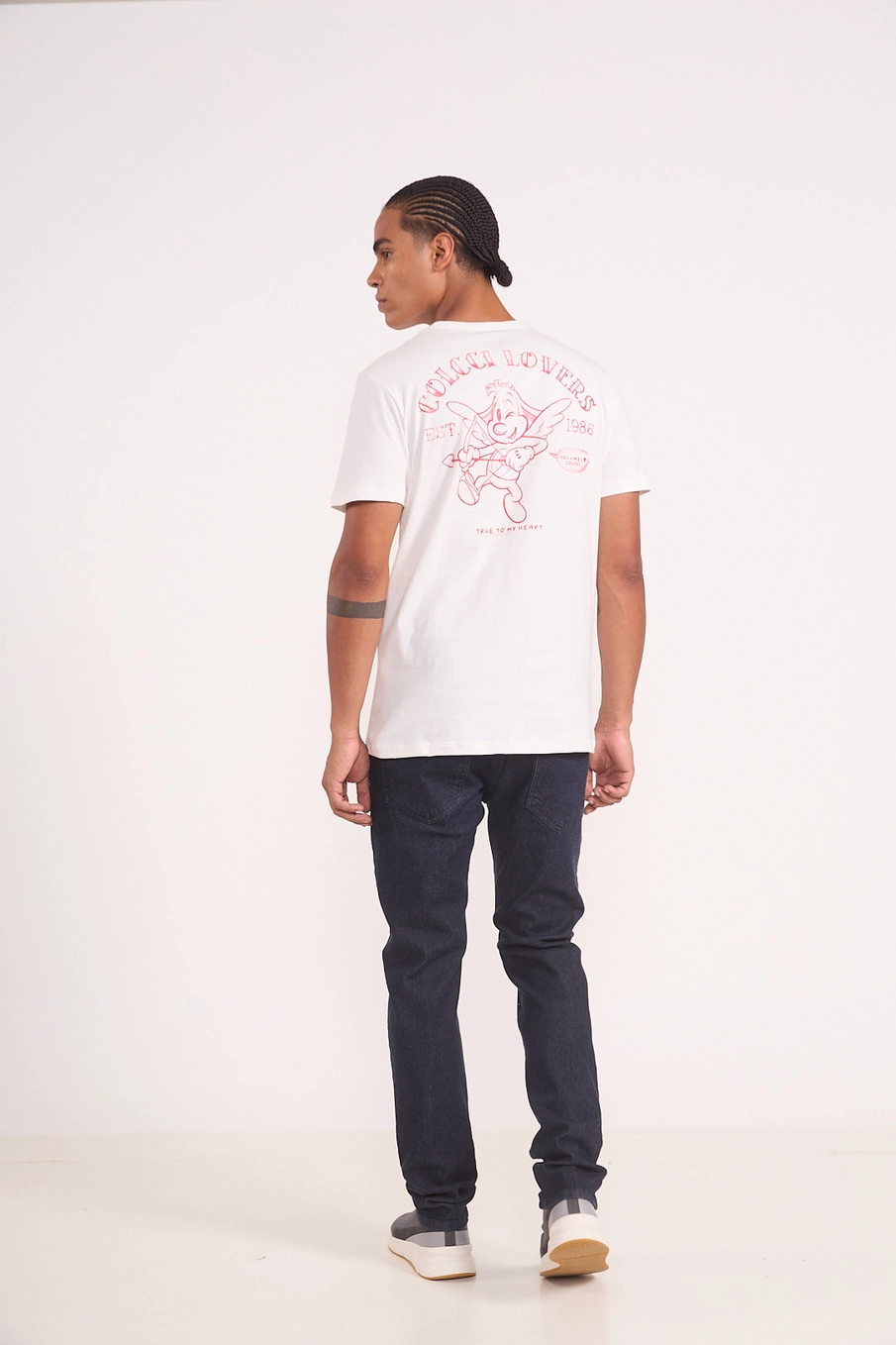 Camiseta Masculina Estampada Off Shell