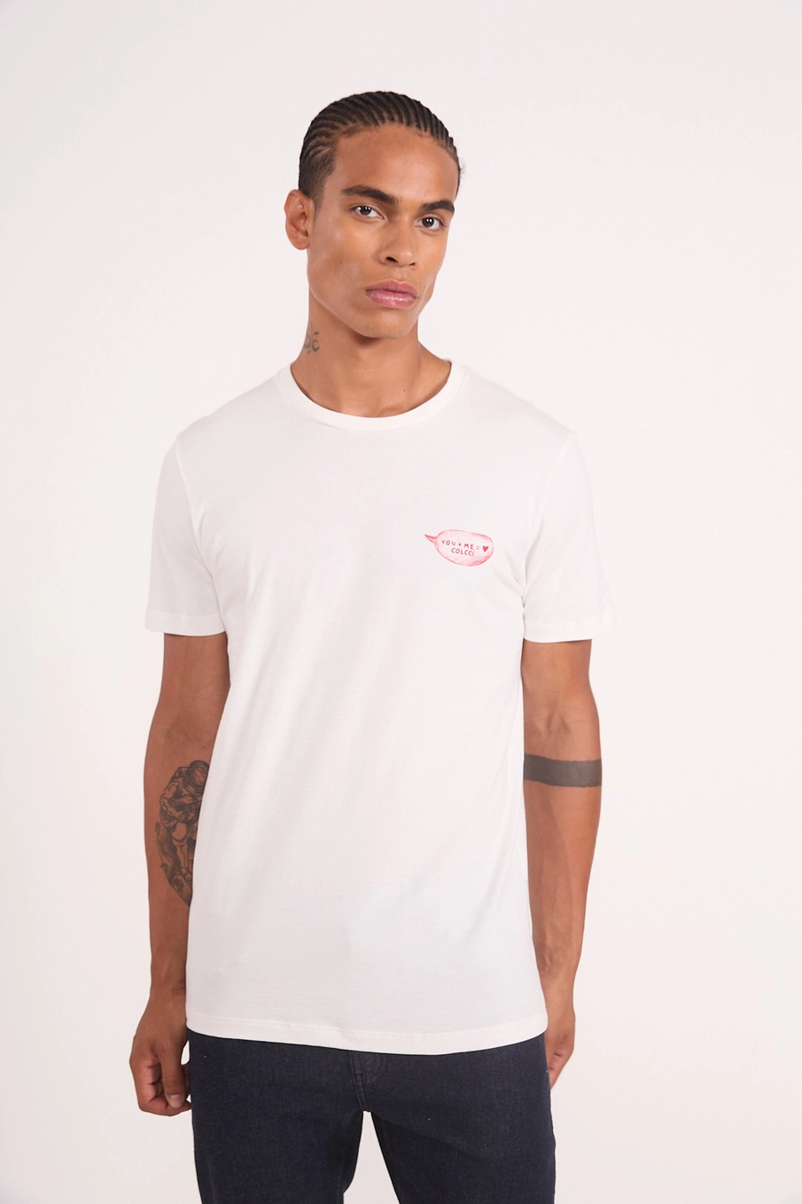 Camiseta Masculina Estampada Off Shell