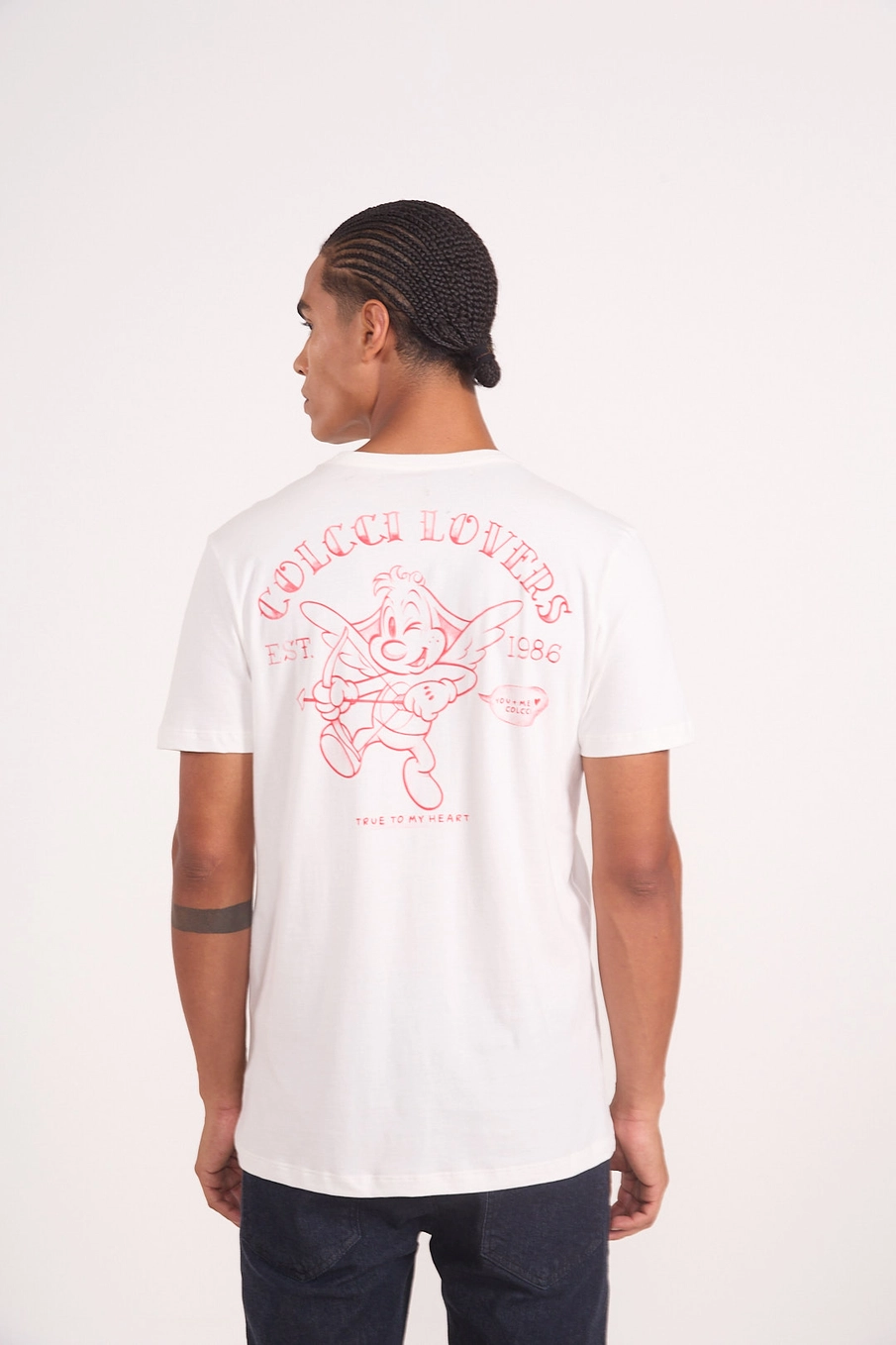 Camiseta Masculina Estampada Off Shell