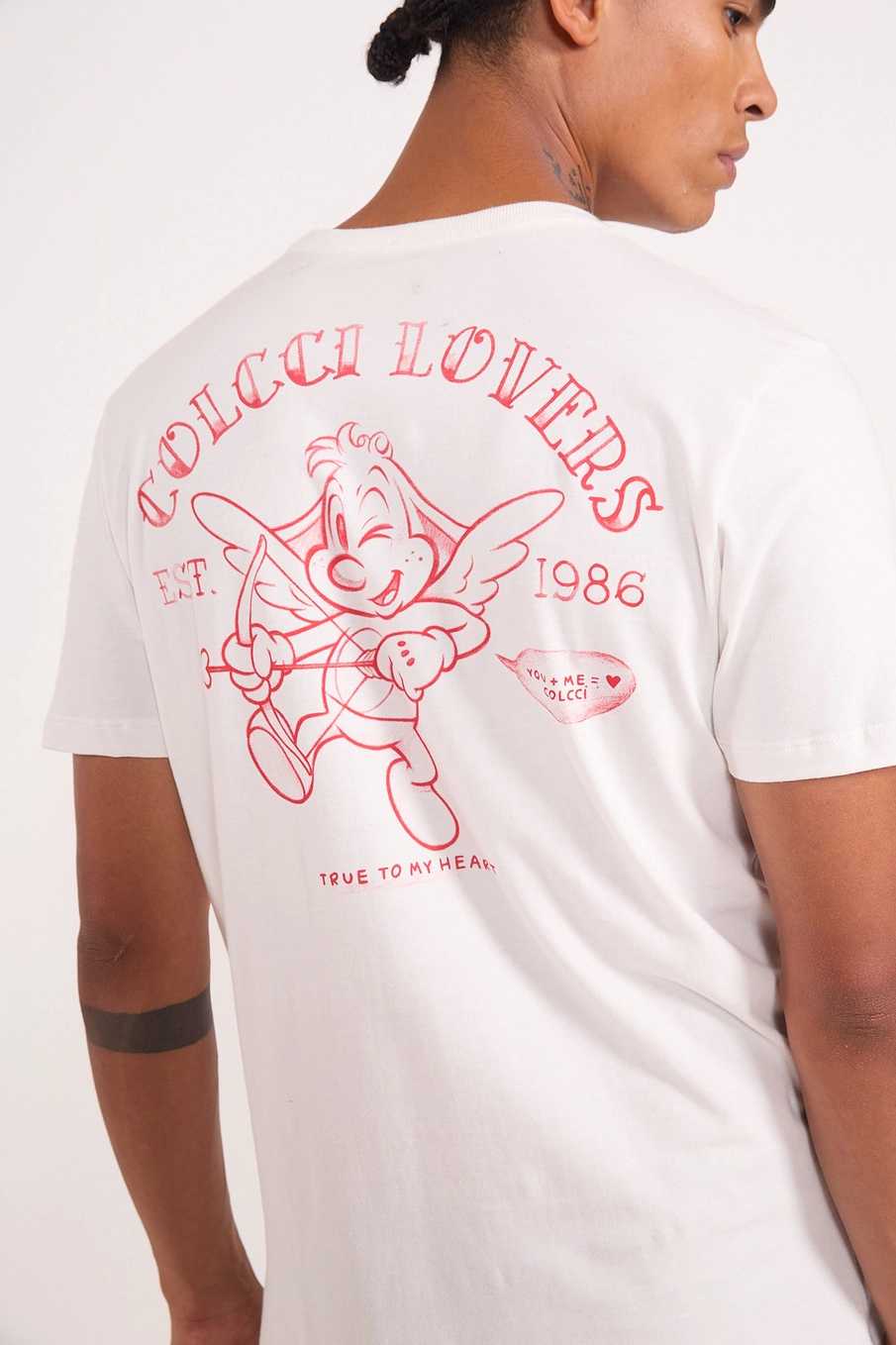 Camiseta Masculina Estampada Off Shell