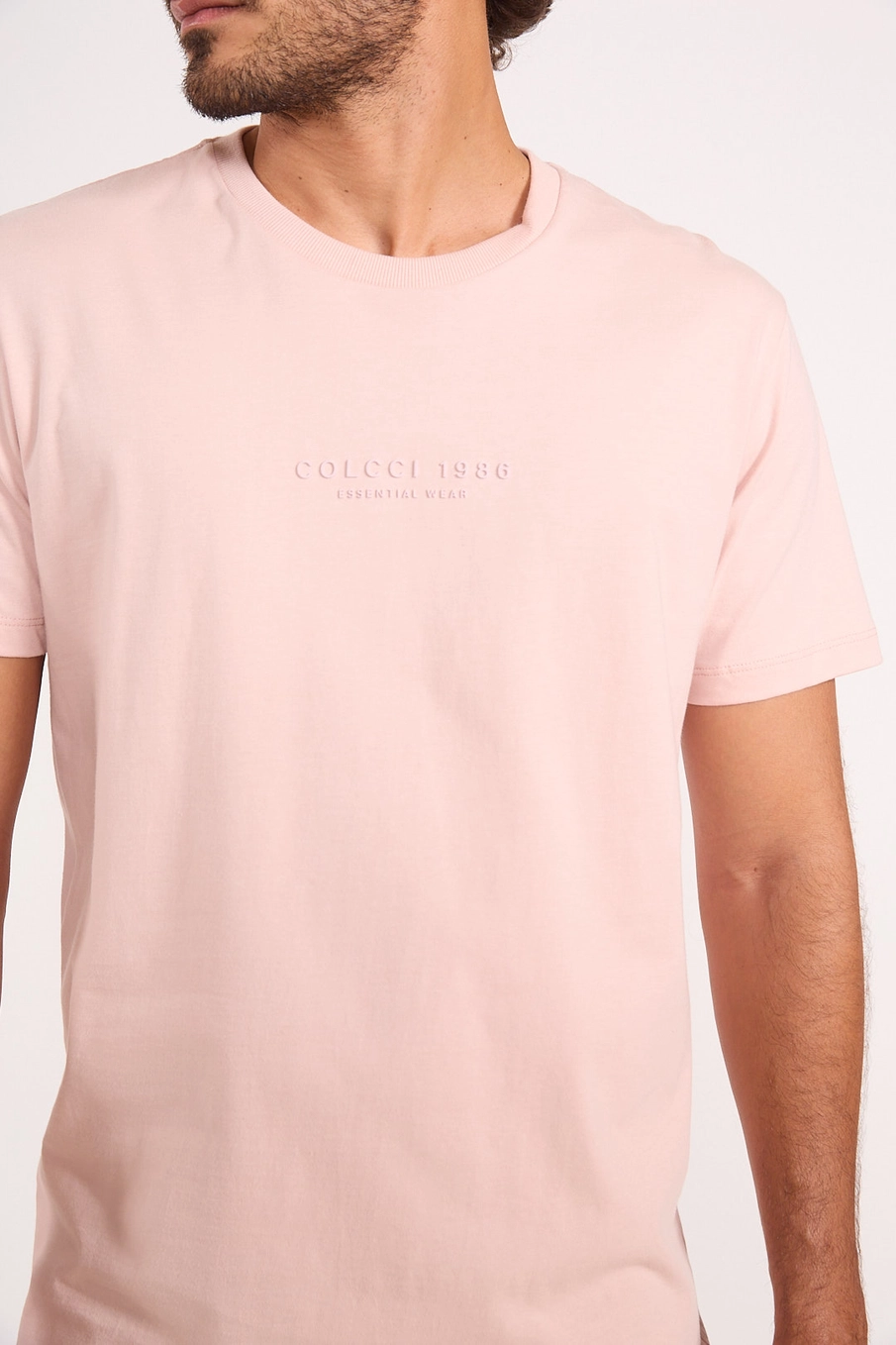 Camiseta Masculina Básica Rosa