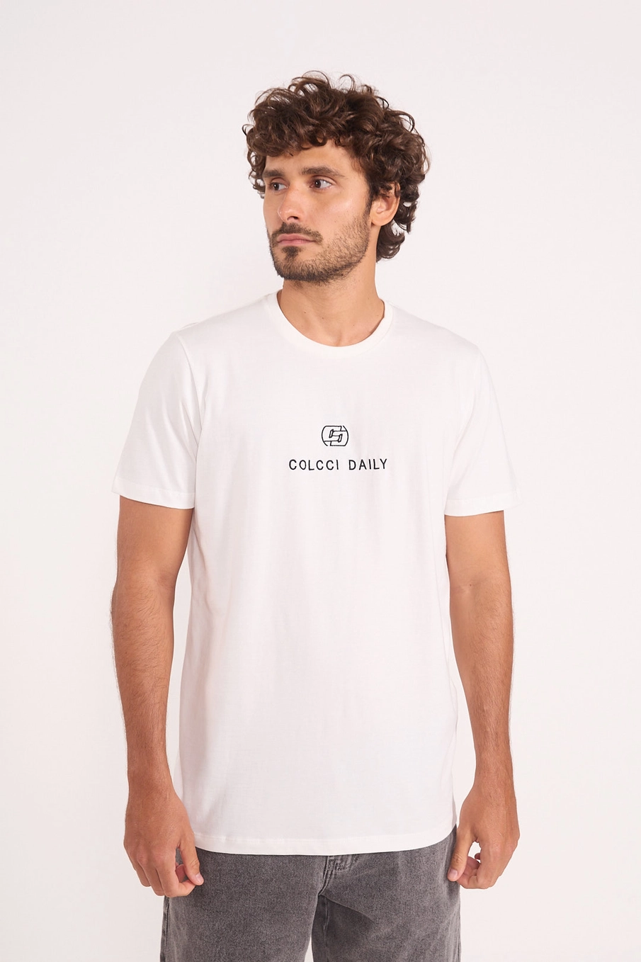 Camiseta Masculina Com Logo Off Shell