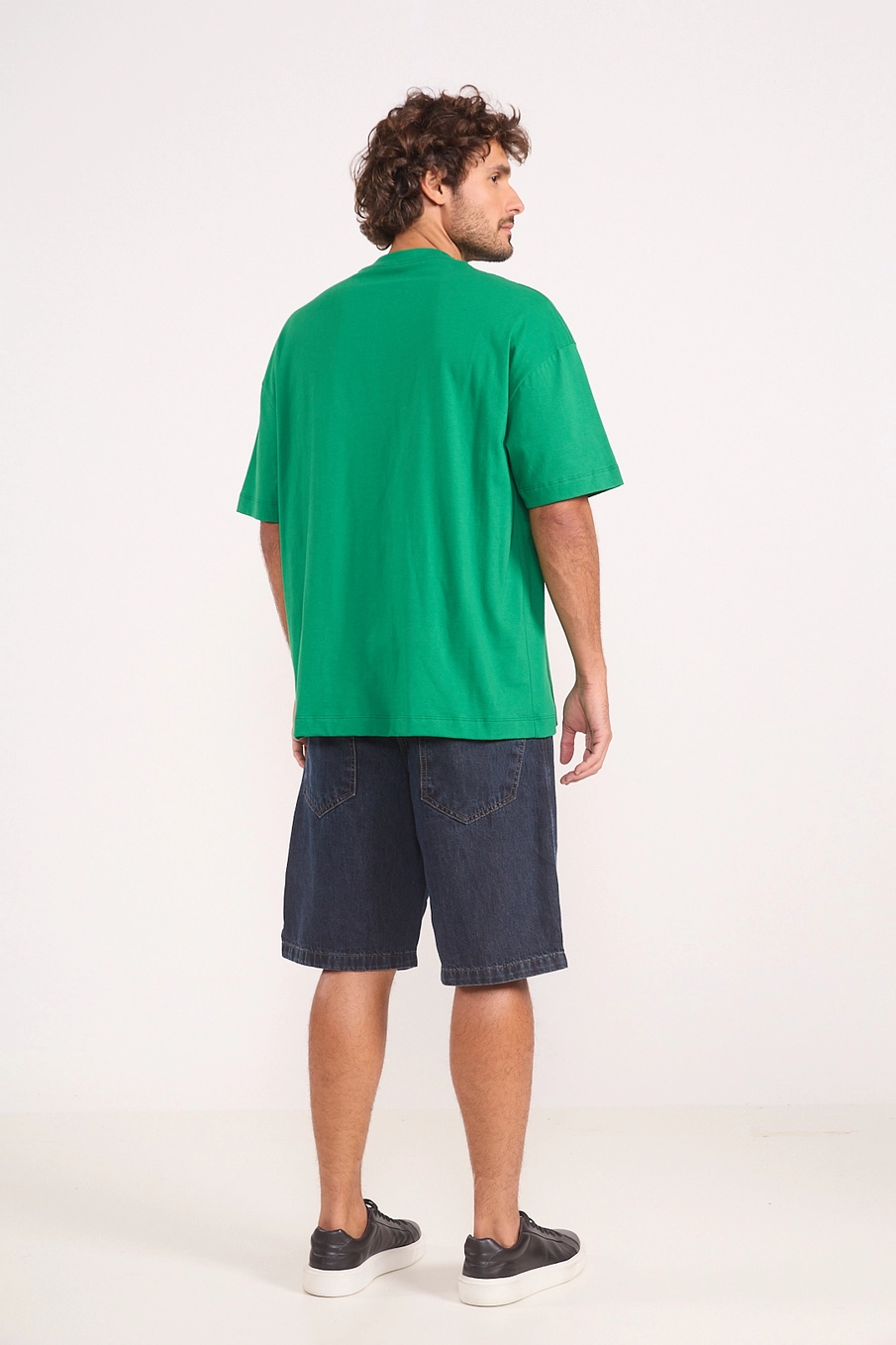 Camiseta Masculina Oversized Verde Vanity