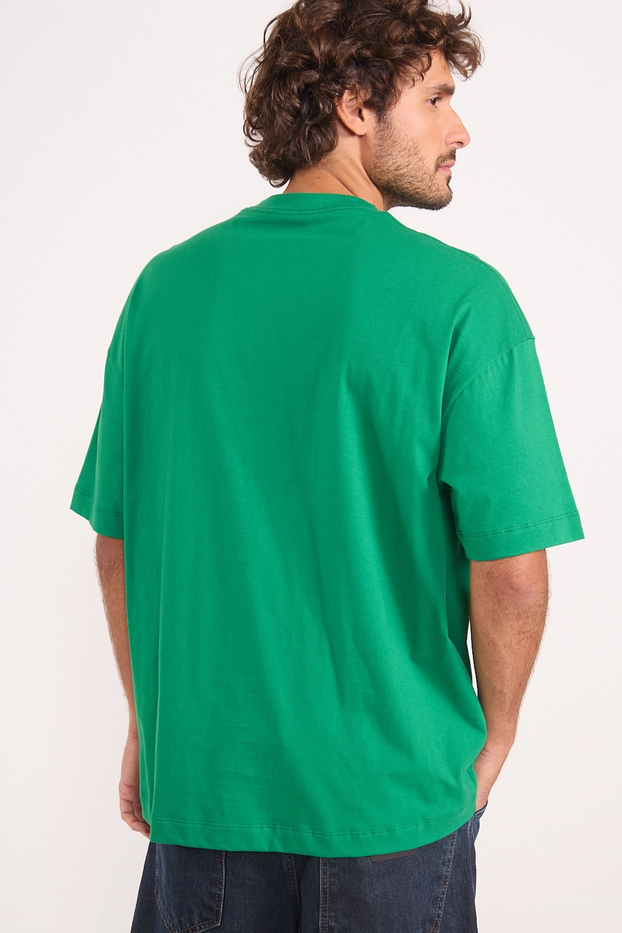 Camiseta Masculina Oversized Verde Vanity