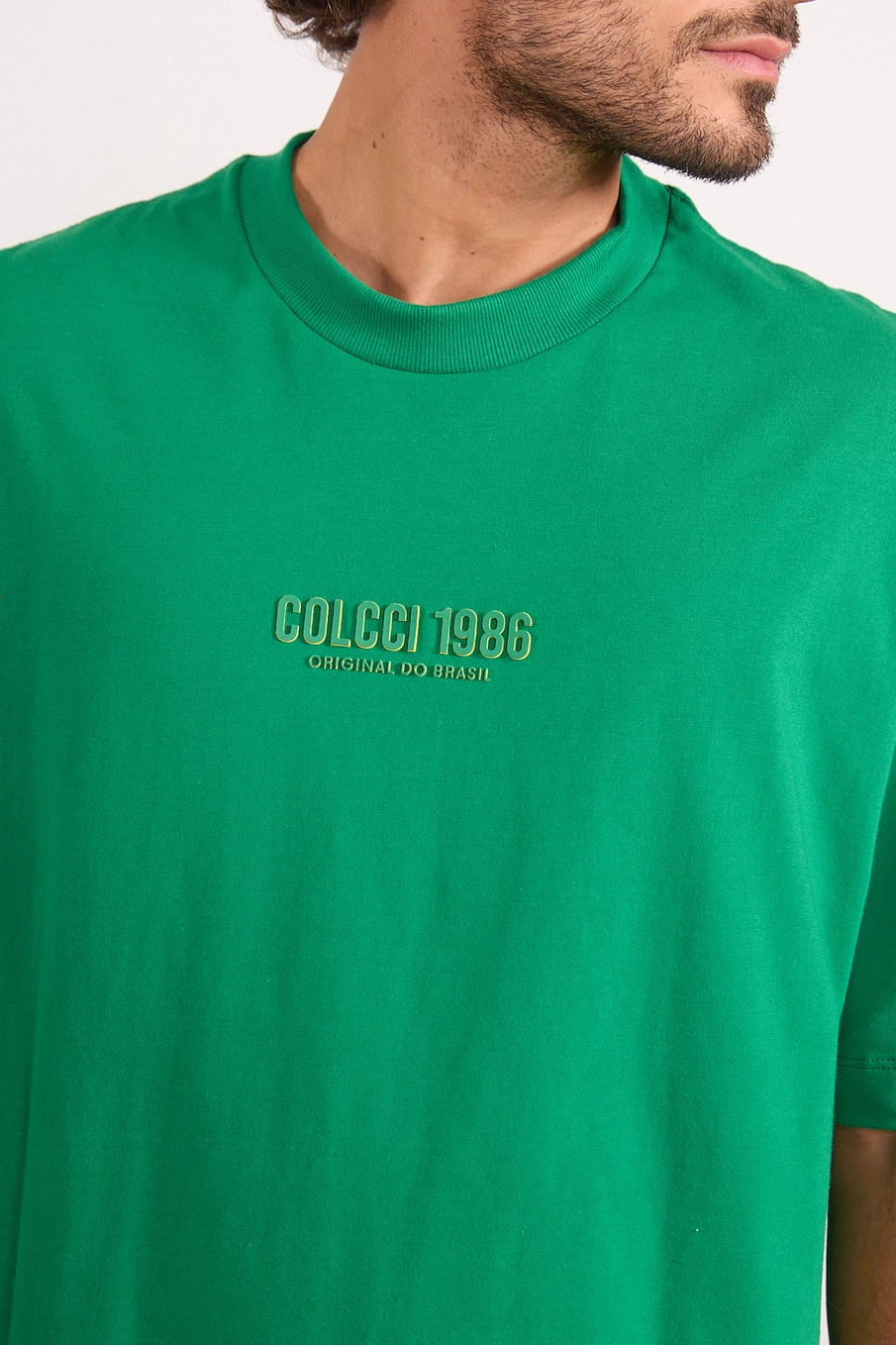 Camiseta Masculina Oversized Verde Vanity