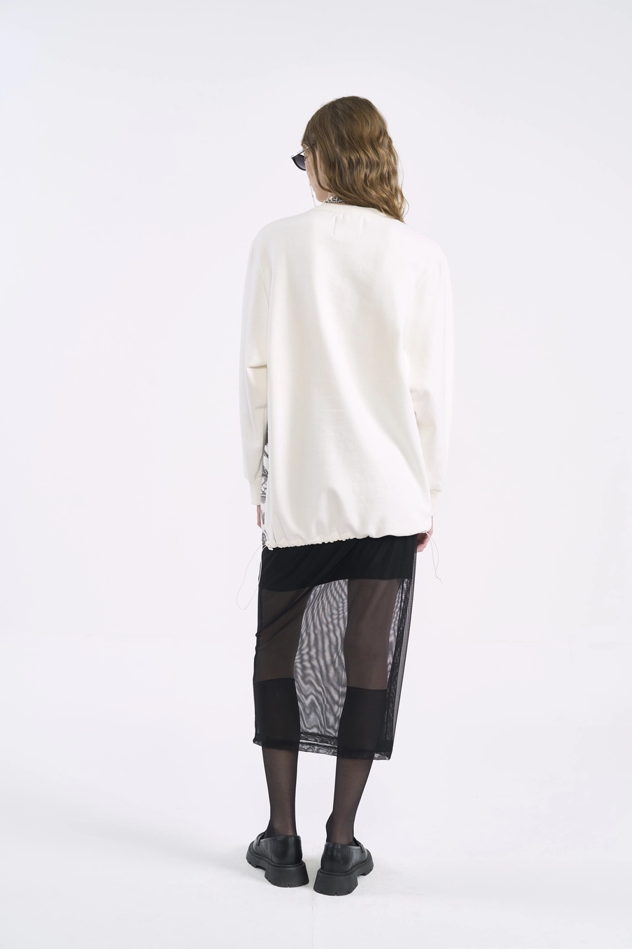 Blusão Estampado Feminino Oversized Off Shell