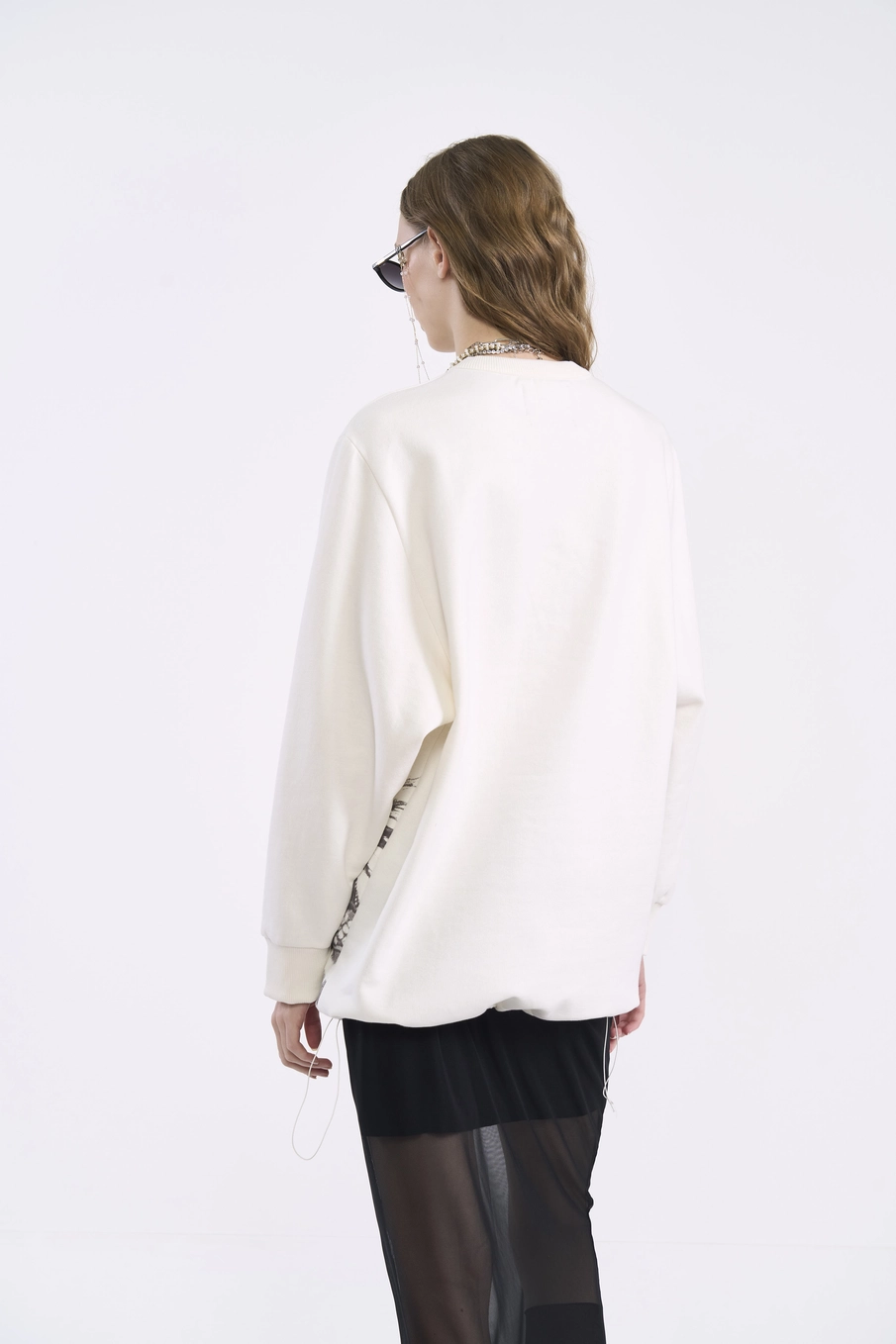 Blusão Estampado Feminino Oversized Off Shell